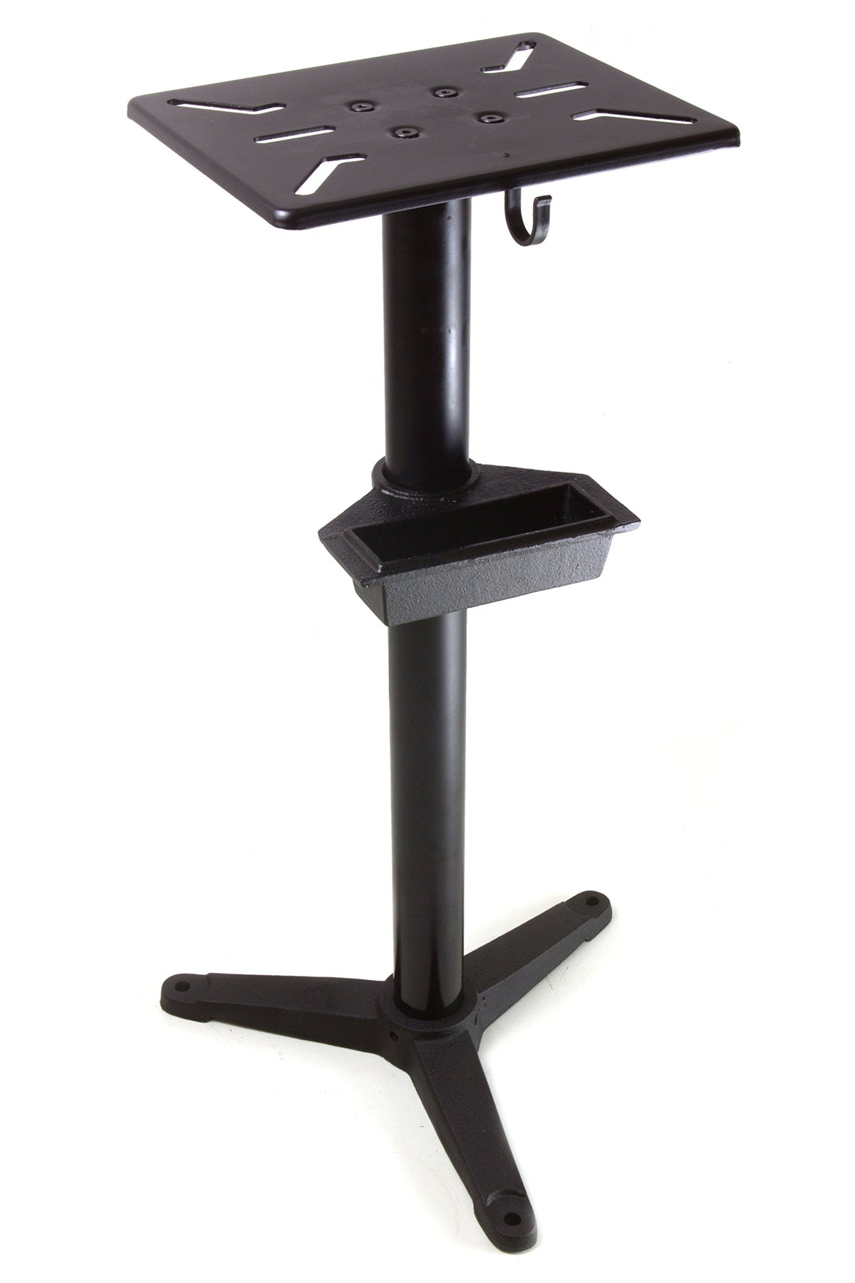 Wilton Multi-Purpose Bench Vise, 6-1/2" Jaw Width, 6-1/4" Jaw Opening, 3-1/4" Throat (Model 650P) & WEN Bench Grinder Stand, 32-Inch with Water Pot (4288T), Black