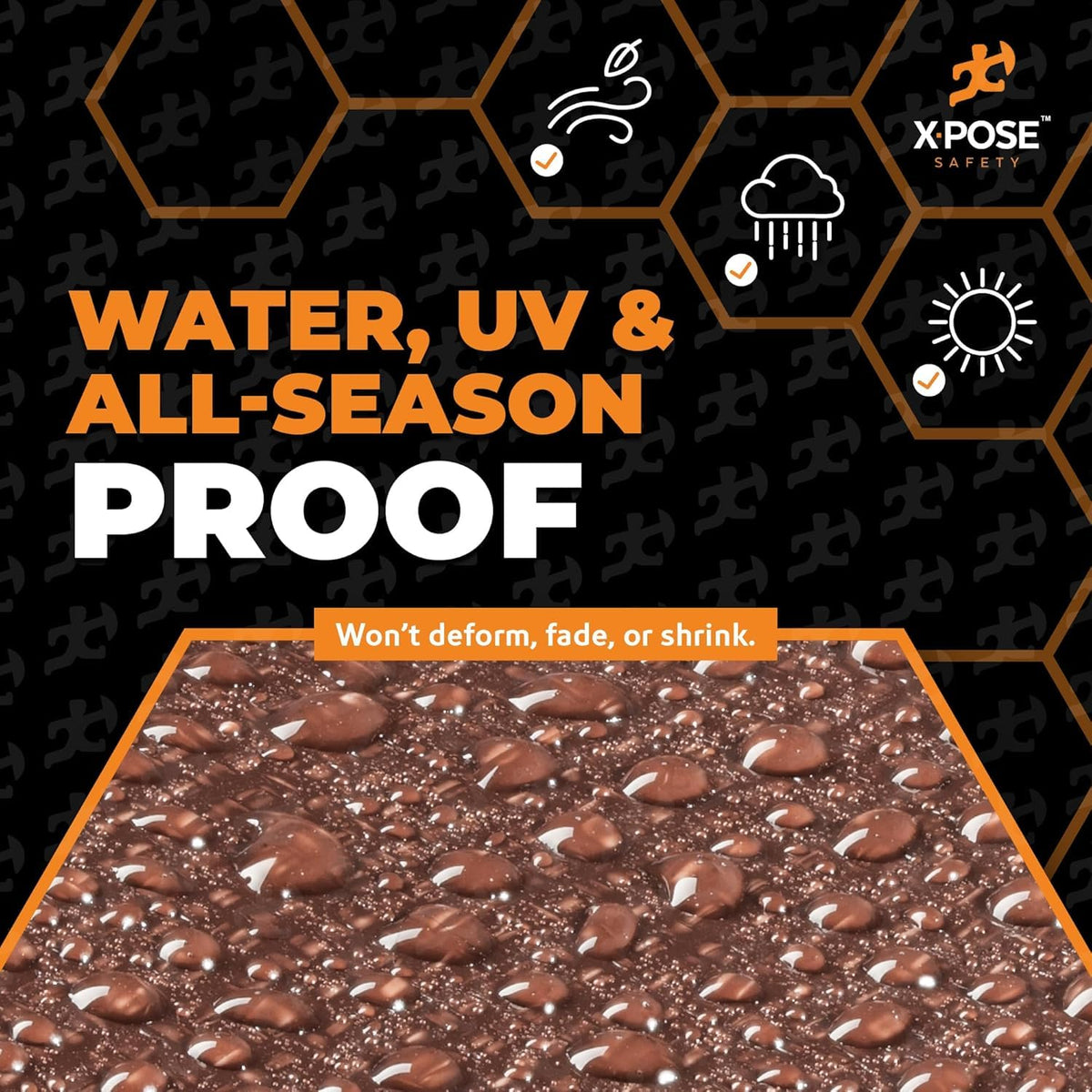 Xpose Safety 20' x 40' Ultra Heavy Duty Tarp - 20 Mil Waterproof Tarps for Camping, Outdoor Adventures & Tent Cover, UV Protection, Reinforced Corners, All-Weather Durability