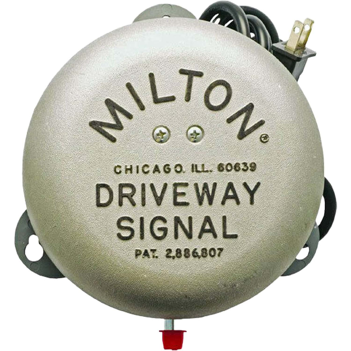 MILTON'S BELLS - Milton Ins Bells Driveway Bell Kit with 25 Signal Hose with Durable Bell Ringer Tubing for Drive-thru, Residential, or Industrial Driveway Alarms