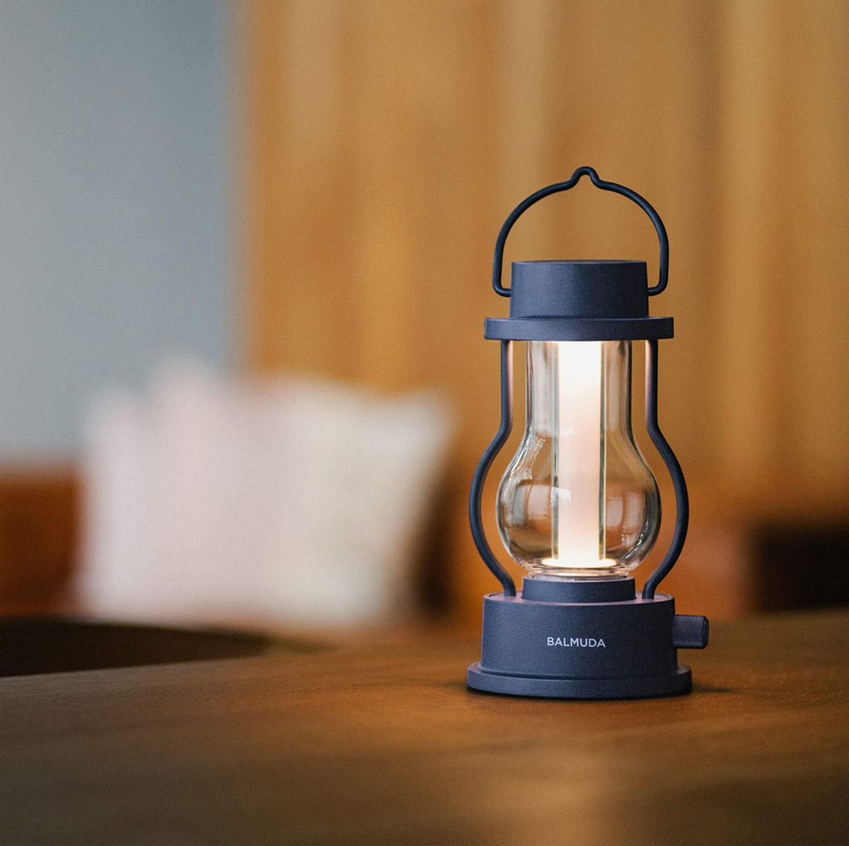 BALMUDA Combo Pack: The Toaster Pro Black & The Lantern Navy | Steam Oven Toaster & Rechargeable LED Lantern