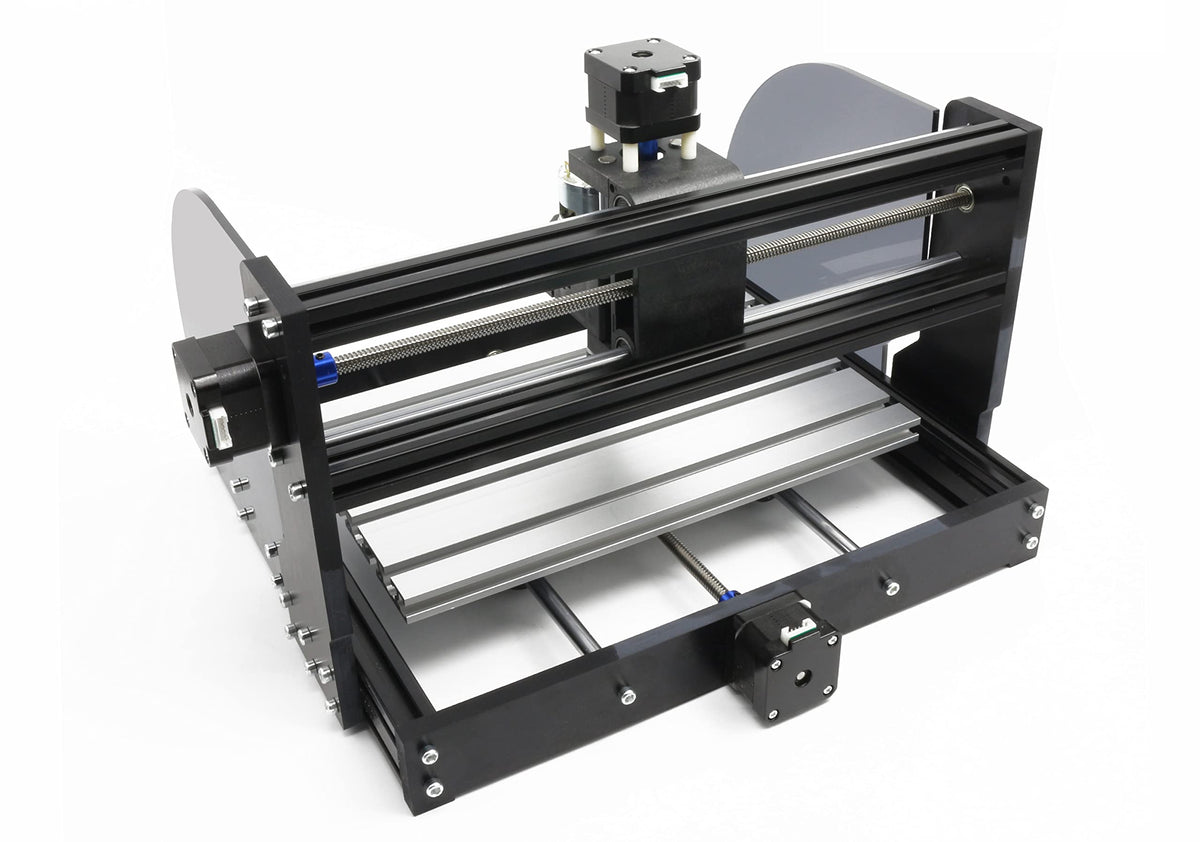 RATTMMOTOR CNC-3018-PRO MAX CNC Router Machine Kit DIY Mini CNC Wood Router Machine 3 Axis GRBL Control Engraver Milling Cutting Machine Working Area 300x180x45mm for Plastic/Wood/Acrylic/PVC/PCB