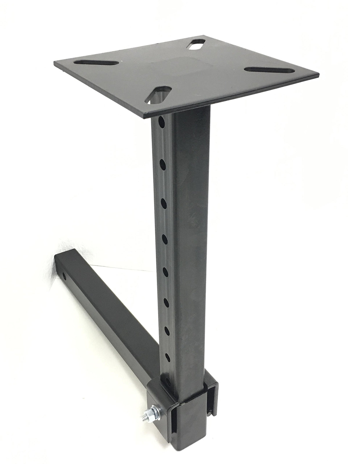 MaxxHaul Hitch Mount Vise Plate Holder Heavy‑Duty 2 Inch Receiver Workbench Mount Portable Vise and Tool Platform for Trucks SUVs and RVs Alloy Steel Construction (80356)