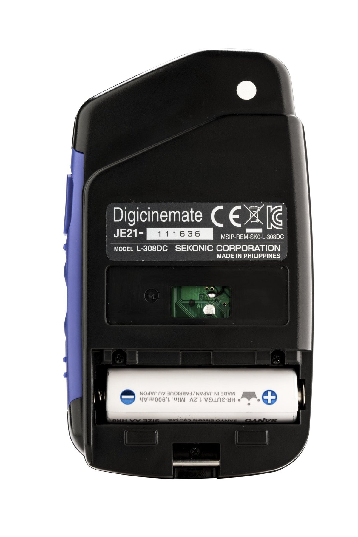 Sekonic L-308X-U Flashmate Light Meter, Compact Digital Incident & Reflected Exposure Meter with Photo, Cine & HD Cine Modes, LCD Auto Backlight, Illuminance Measurement, Pocket-Sized Design