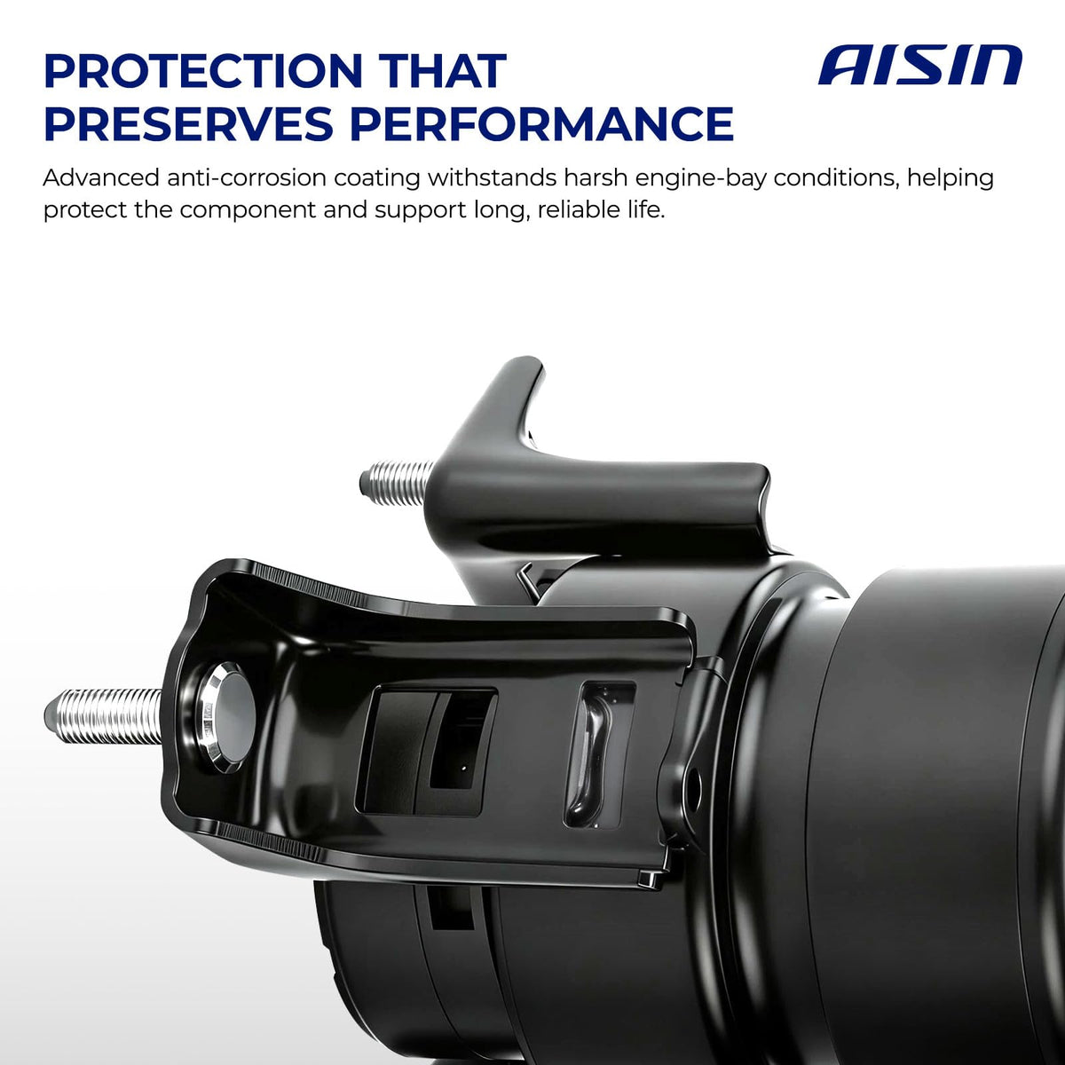 AISIN AFTERMARKET EMTGM-20710 3Pcs Engine Motor & Manual Transmission Mount Set - Compatible with Chevrolet Sonic 2014-2019 - L4 1.4L 1.6L 1.8L