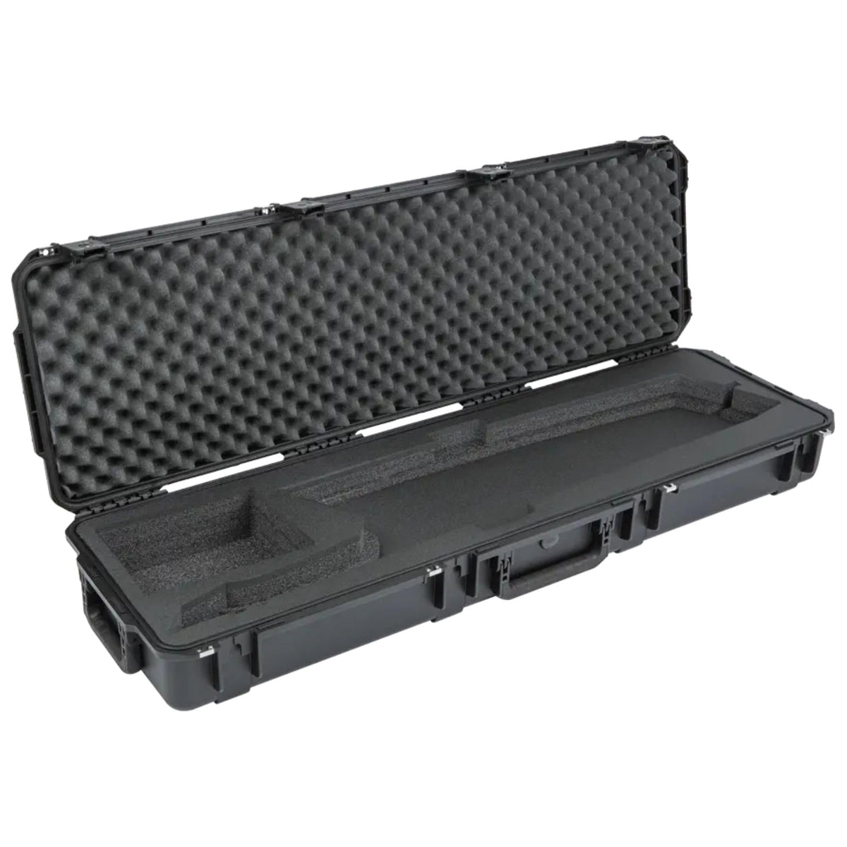SKB iSeries Roland AX Edge Keytar Hard Case, Waterproof Polypropylene Shell with Foam Interior, TSA Latches and Wheels for Travel Protection