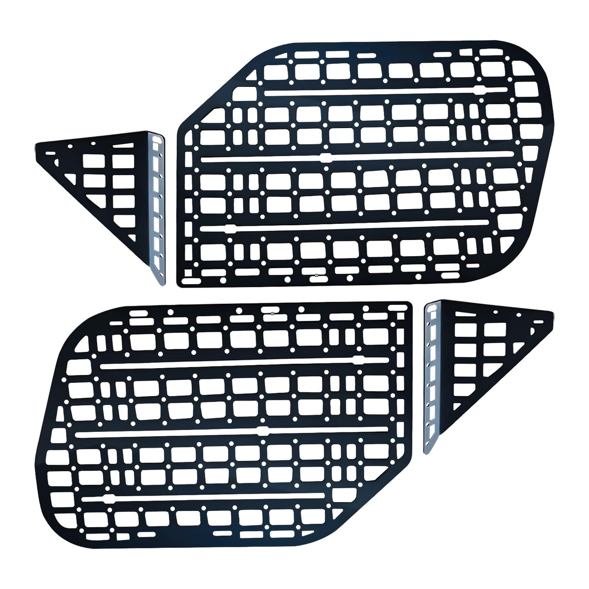 Modular Storage Panel System Rear Window Molle Panel Interior Cargo Rack Compatible with 2010-2024 Toyota 4Runner