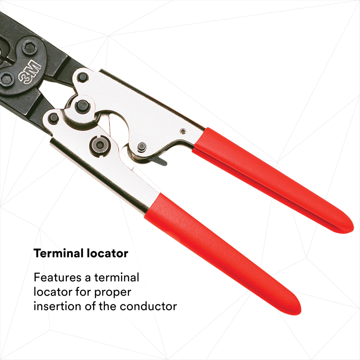 3M Hardened Steel Ratchet Tool TR-490, Red Plastic Grip, Corrosion-Resistant Finish, Ratchet Release Lever, 1/Bag