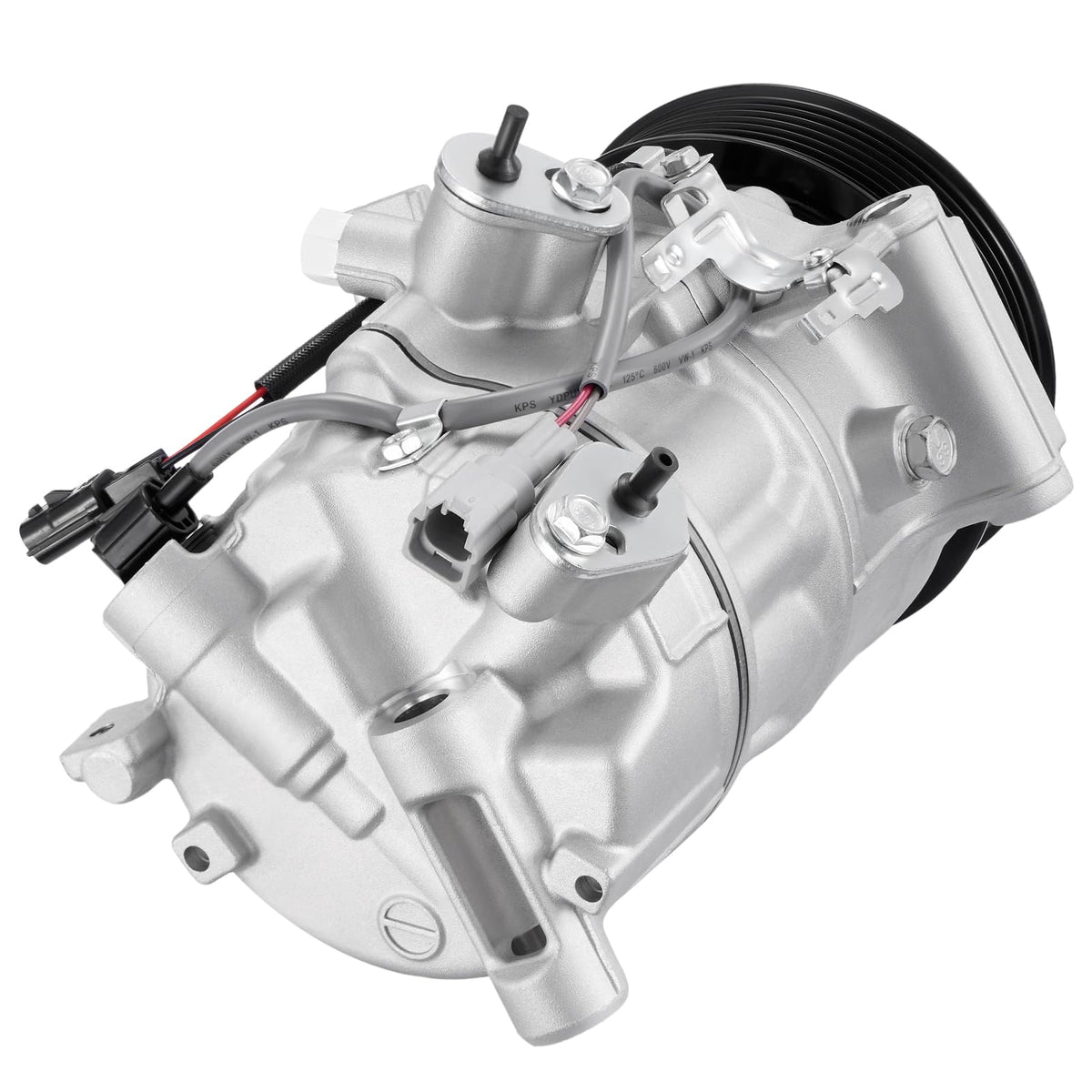 SYKRSS 98588 Air Conditioning AC Compressor with Clutch Compatible with Infiniti Q50 2016-2024 3.0L, for Q50 2014-2015 3.7L, for Q60 2017-2022 3.0L, Compatible with Nissan 370Z 2019-2020 3.7L