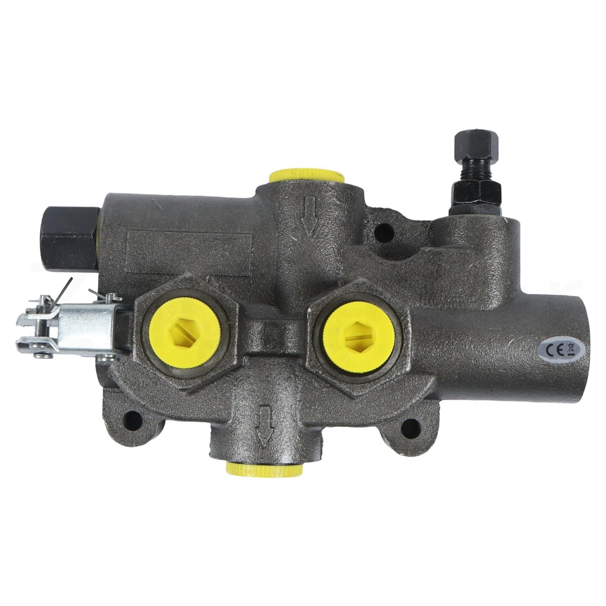 Zachager Hydraulic Log Splitter Pump Kit - 16 GPM 2-stage pump, coupler, mount and hardware - 1" inlet, 1/2" NPT outlet, 3600RPM, 4000 PSI, for small engine log splitters