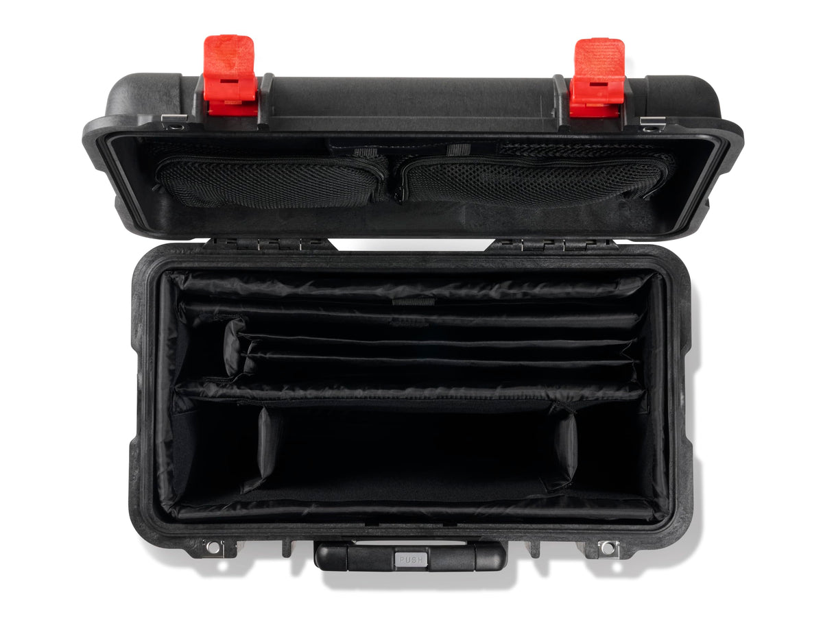 Pelican Emergency Document & Valuables Case (Black/Red)