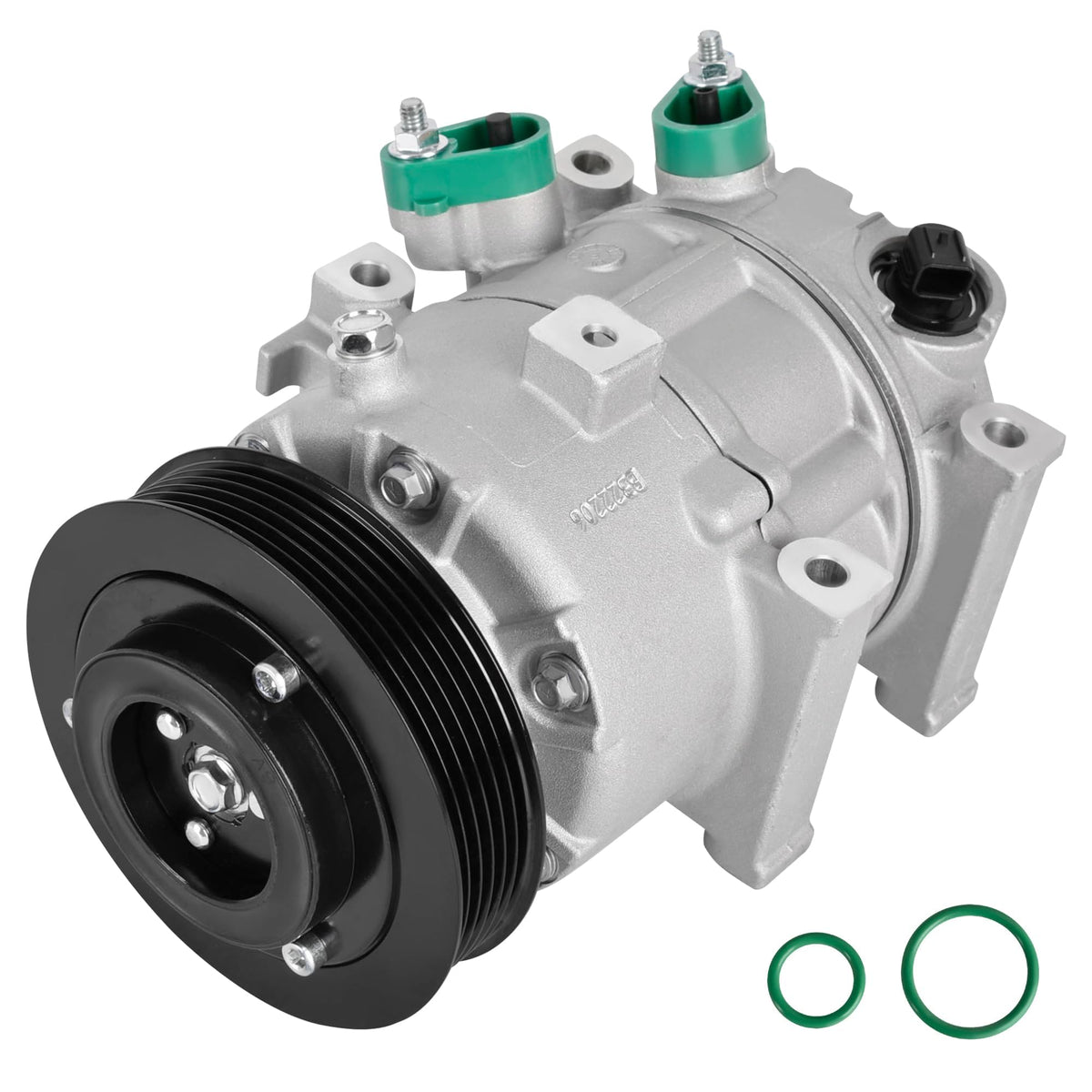 HYR New Air Conditioner AC Compressor with Clutch Compatible with Hyundai Sonata 2.0L 2.4L 2012-2014 & Kia Optima 2.0L 2.4L 2012-2018, #CO29159C 977013V110