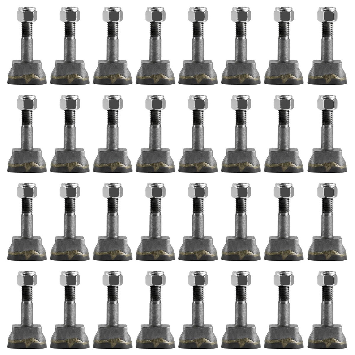 32 pack Stump Grinder Teeth Compatible with Vermeer yellow jacket Stump Grinder Teeth