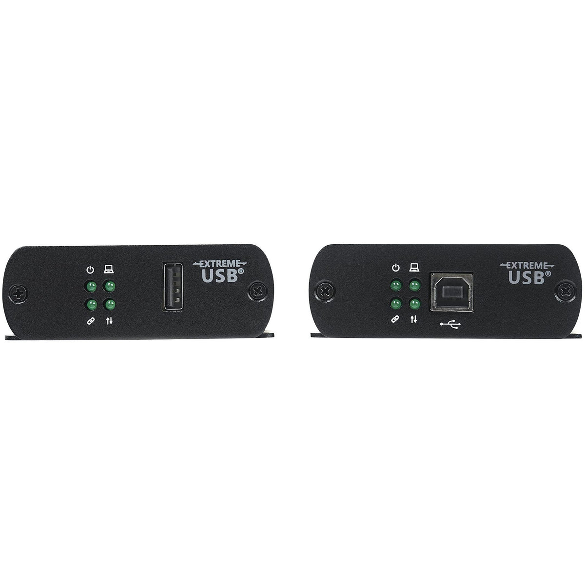 StarTech.com USB 2.0 Extender Over Cat5/Cat5e/Cat6 Ethernet Cable (RJ45) - 330ft/100m Industrial USB Extender Adapter Kit w/ESD Protection & Metal Case - Externally Powered - 480 Mbps (USB2001EXT2NA)