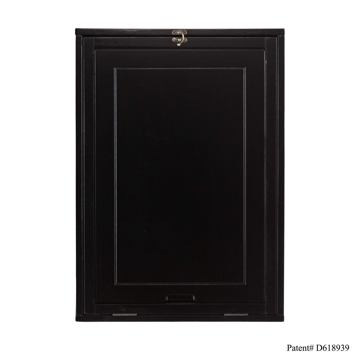 SEI Furniture - Minford Fold-out Convertible Desk - Black - Transitional Design, Black Finish - Fully Assembled - Ideal for Home Office, Bedroom (HO9291)