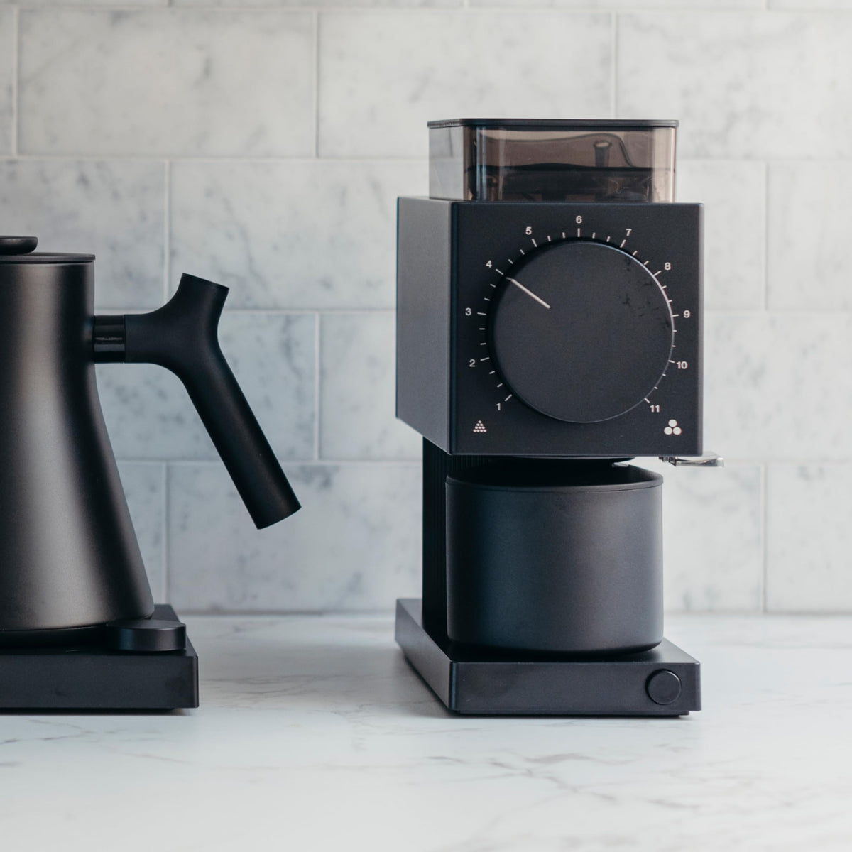 Fellow Ode Gen 2 64mm Flat Burr Coffee Grinder, Single Dose, 31 Grind Settings, Electric, Stainless Steel, Quiet & Anti-Static for Pour Over, French Press & Cold Brew – Matte Black