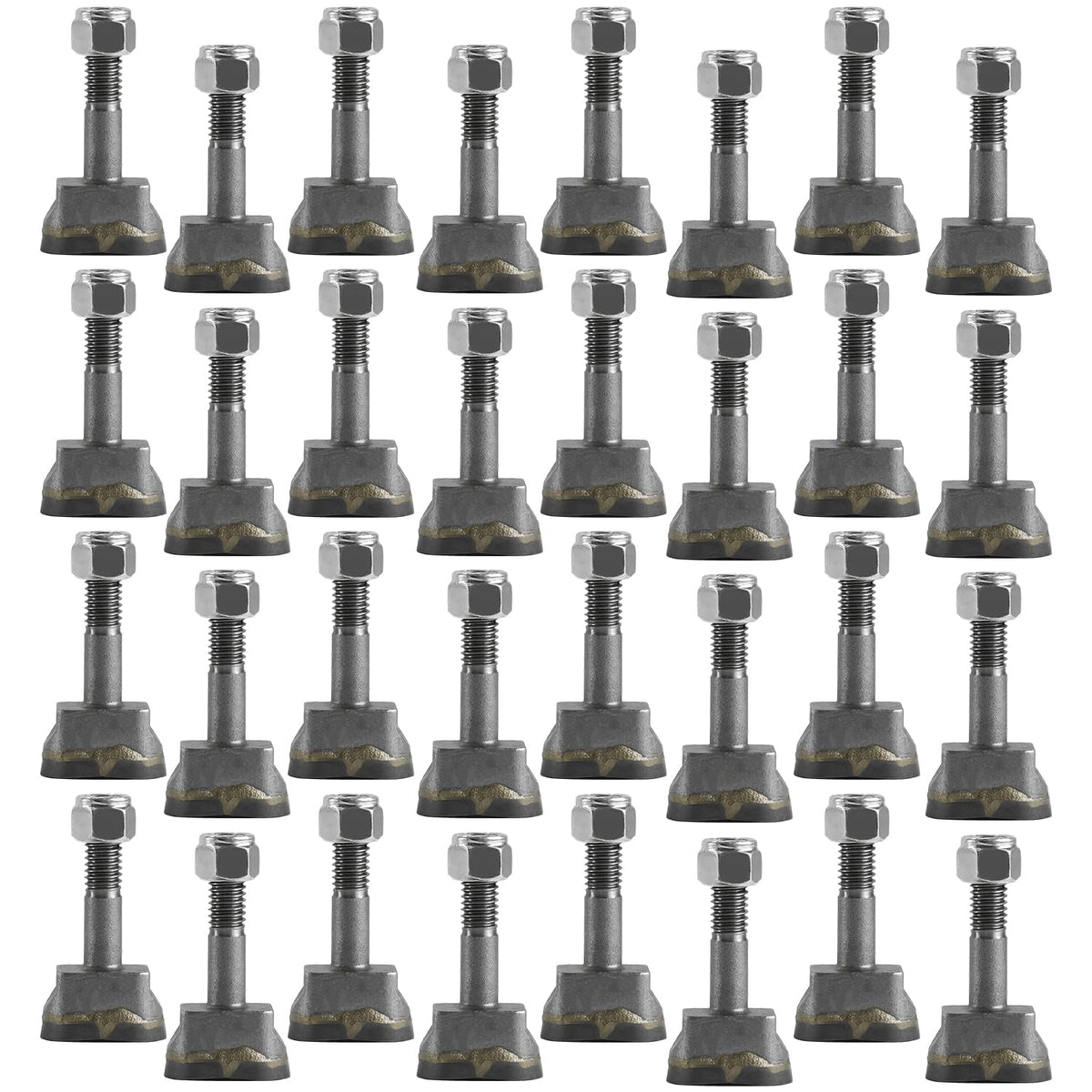 32 pack Stump Grinder Teeth Compatible with Vermeer yellow jacket Stump Grinder Teeth