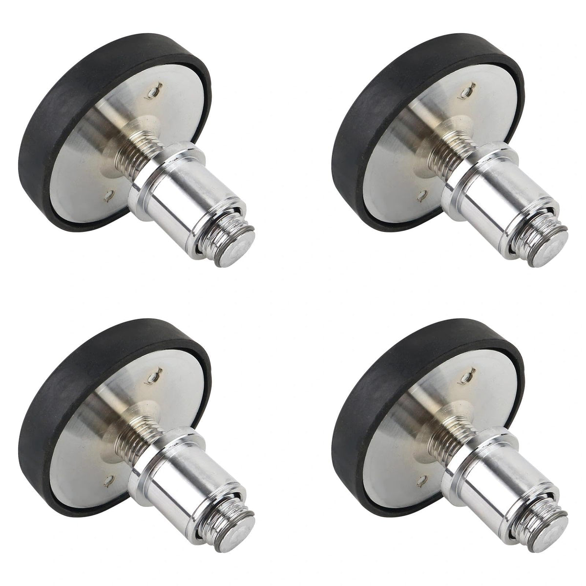SONAKY 4pcs Shaft Diameter 38mm Car Lift Rubber Tray, 4-9cm Plus-High Car Lift Feet Pads Replace for 2 Post Car Lift Bridge Jack Car Heightening Feet Tray