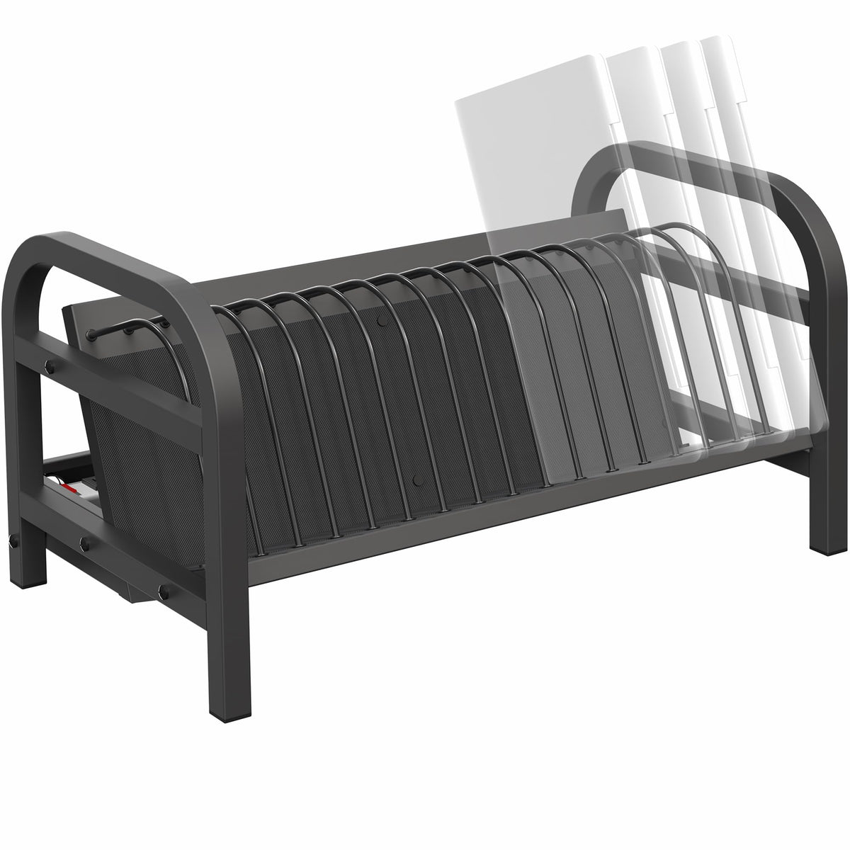 VIVO 16-Bay Laptop and Tablet Open Charging Station, Devices up to 14 inches, Black, Stand-LAPC3
