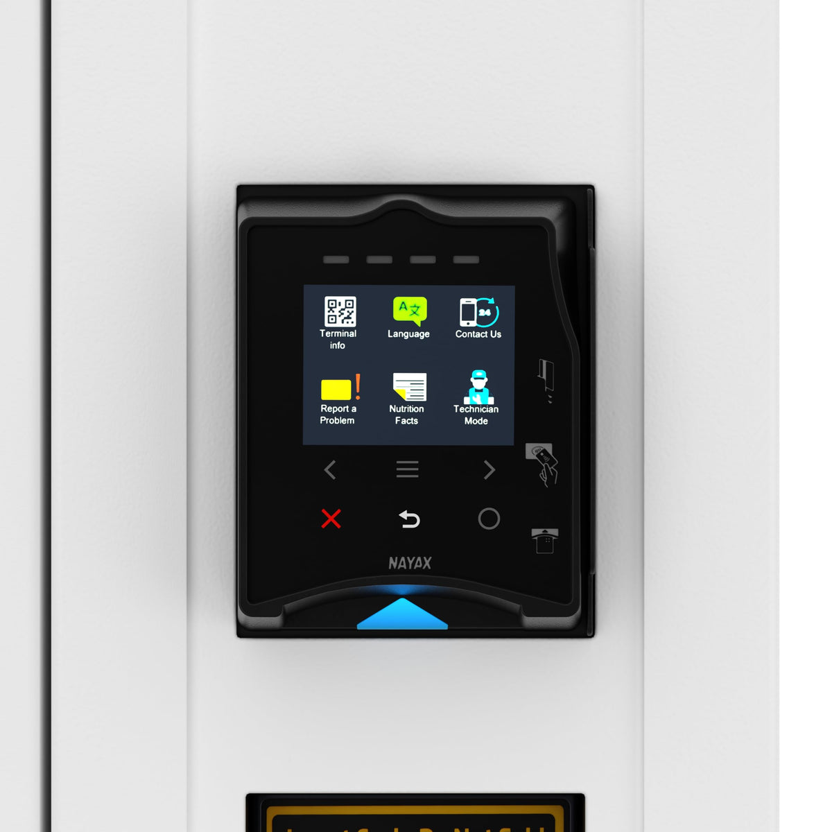 KoolMore 45 in. Commercial Freezer Ice Cream Vending Machine with 44 Slots, Ample 49 in. Touch Display, Bill Acceptor and Credit Card Reader in White