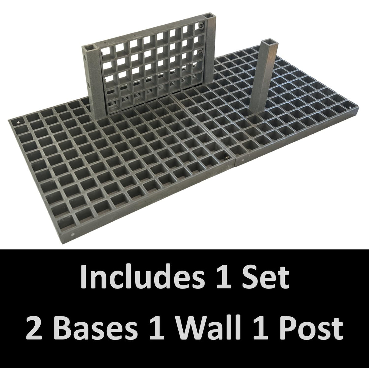 Keyfit Tools Truck Bed Organizer Gridius-Maximus (1 Set) Professional Contractor Grade Cargo System Modular Divider Trunk SUV Trailer Expandable Storage Secure Loads Custom Ridged Upgrade Net Or Bar