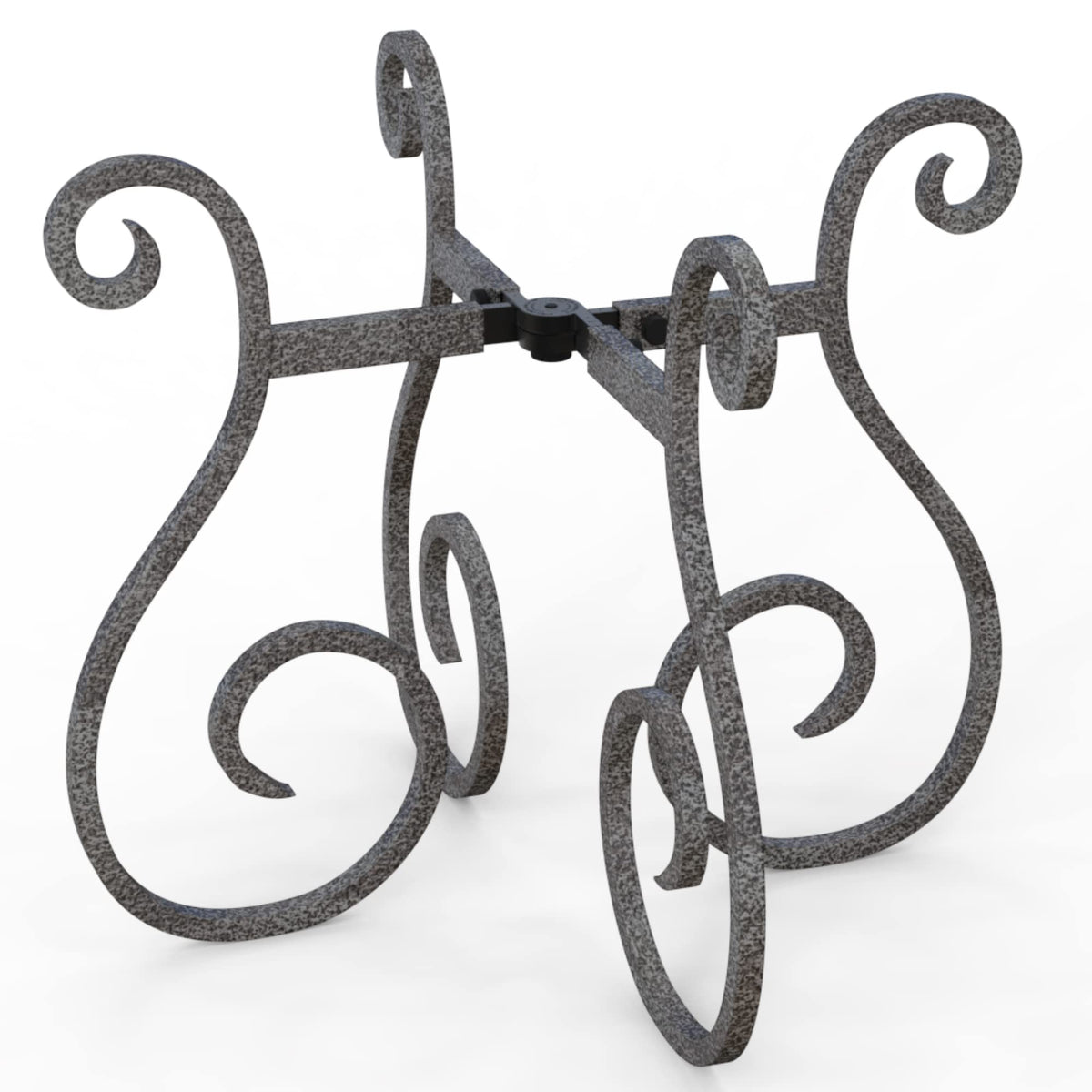 Gardien Adjustable Plant Stand Indoor Outdoor, Mid Century Modern Medal Holder for Large Planters