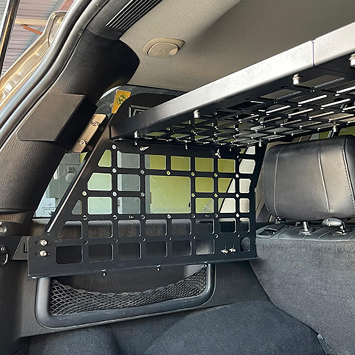 HIGH FLYING for Jeep Grand Cherokee (WJ) 1998-2004 Car Interior Modular Storage Molle Panel Luggage Storage Carrier Cargo Rack System Trunk Shelf (Side Panels+Trunk Shelf)