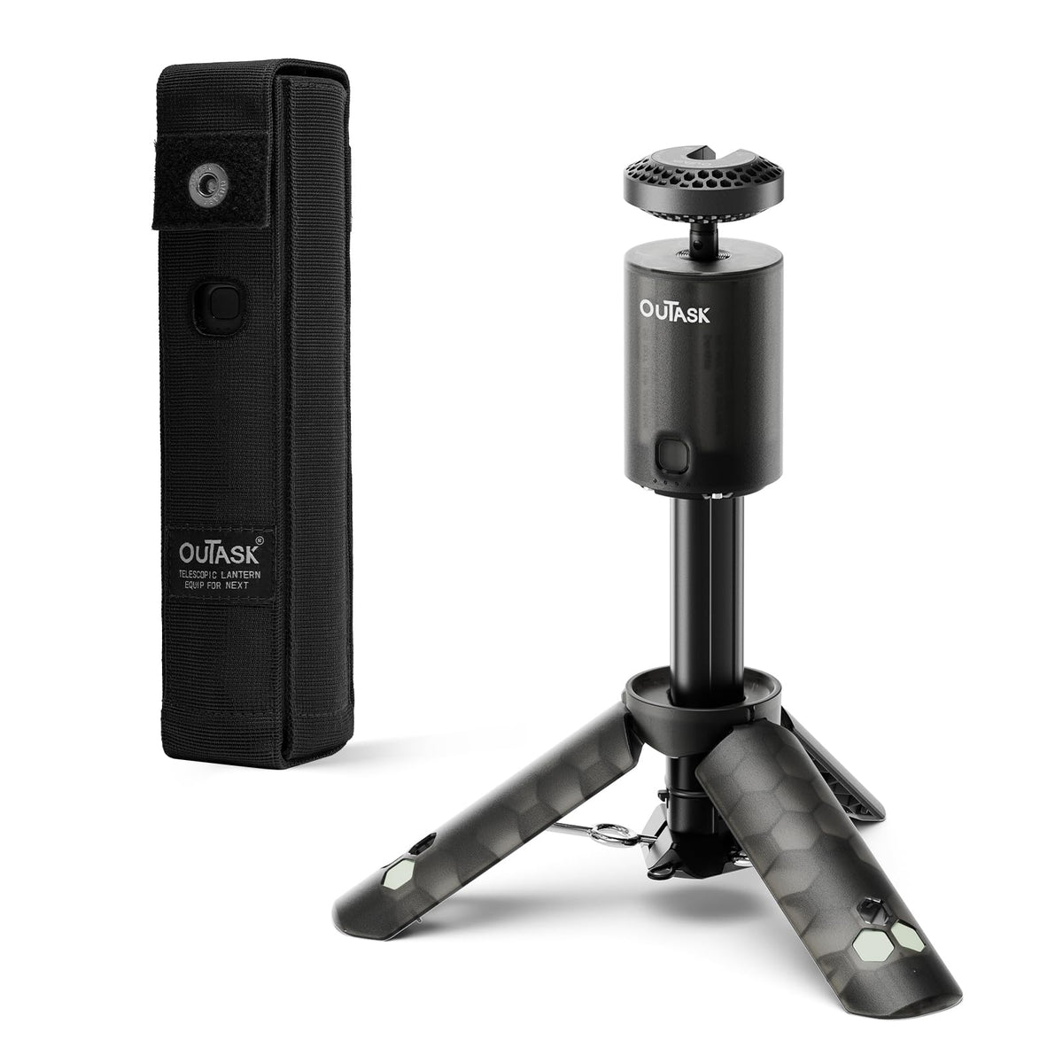 outask Camping Light Telescopic Lantern Accessories Telescopic Camping Light Case