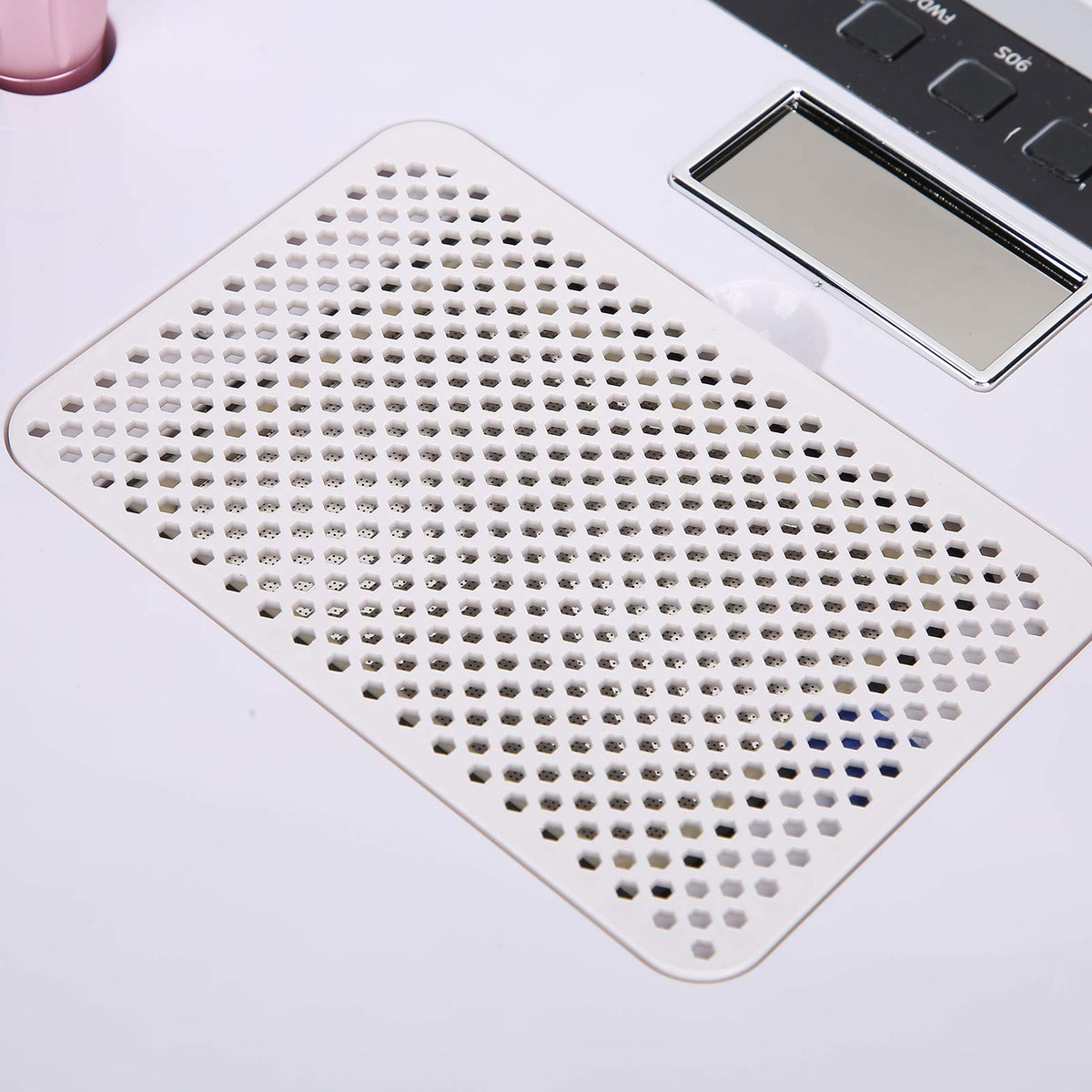 Nail Drill with Curing Lamp, Nail Dust Collector, LED Light, Grinding Machine - 108W 4-In-1 Nail Art Kit for Efficient Nail Polishing and Dust Removal (US Plug)