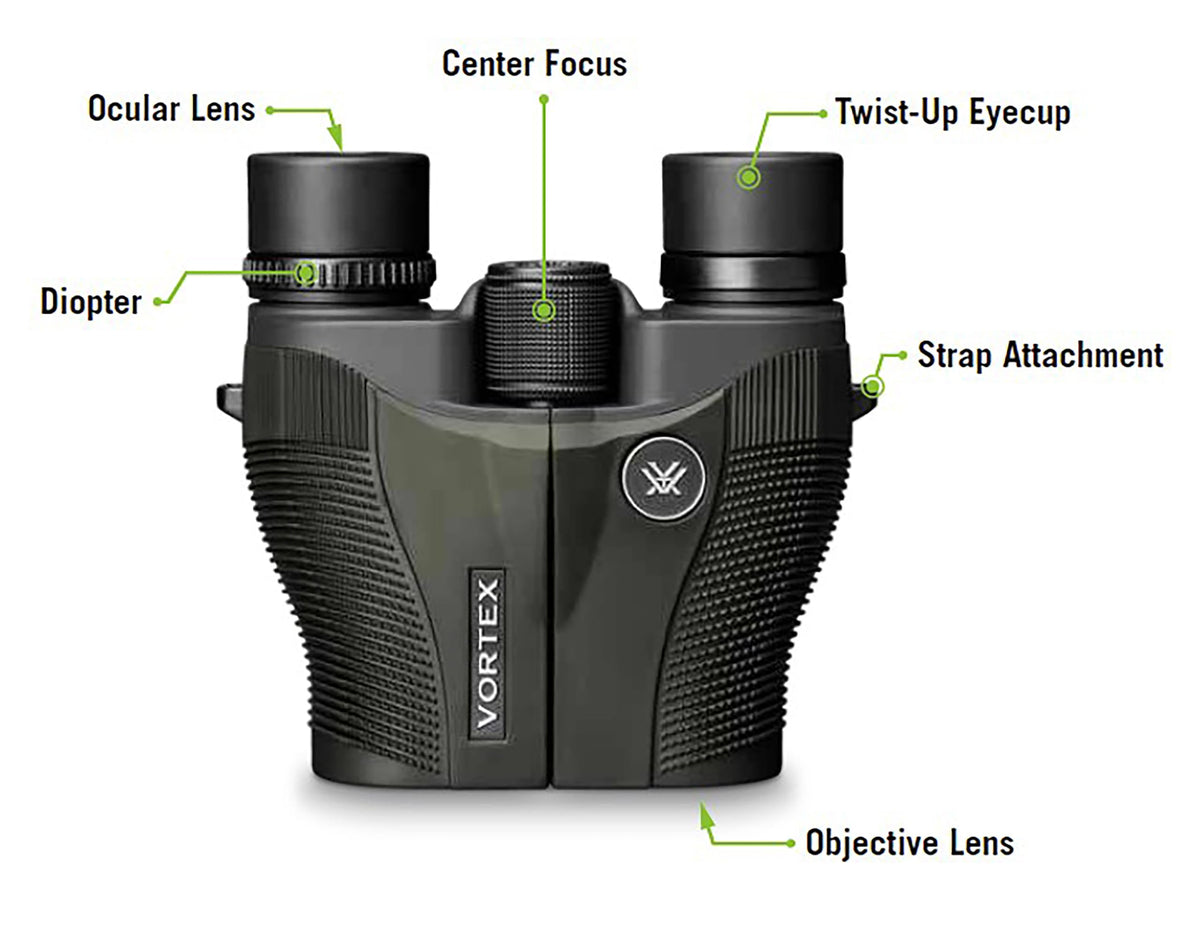 Vortex Optics Vanquish Reverse Porro Prism Binoculars 8x26
