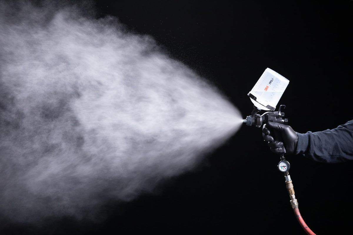 3M Performance Spray Gun 2 with 3M Performance Air Flow Control Valve, 26852, Paint Sprayer use with HVLP Fine Finish Nozzles, for Industrial Paint and Coating Applications