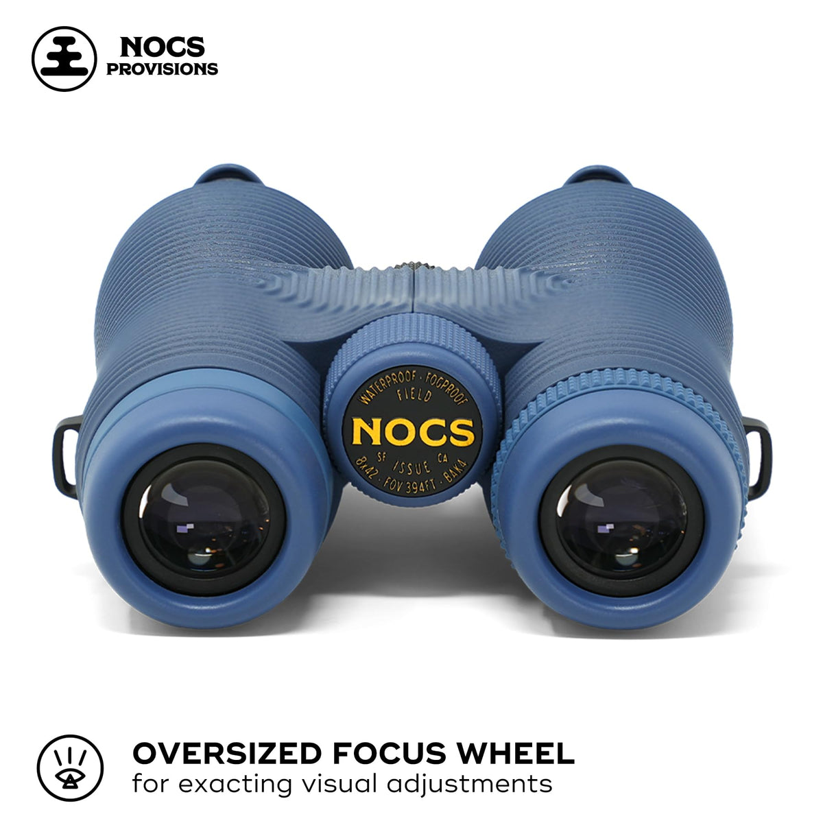 Nocs Provisions Field Issue Compact 8x42 Waterproof Binoculars, Shockproof, Fogproof, 8X Magnification, Bak4 Prism, Multi-Coated Lens, Adults & Kids, Wildlife Viewing, Bird Watching, Hunting & Hiking