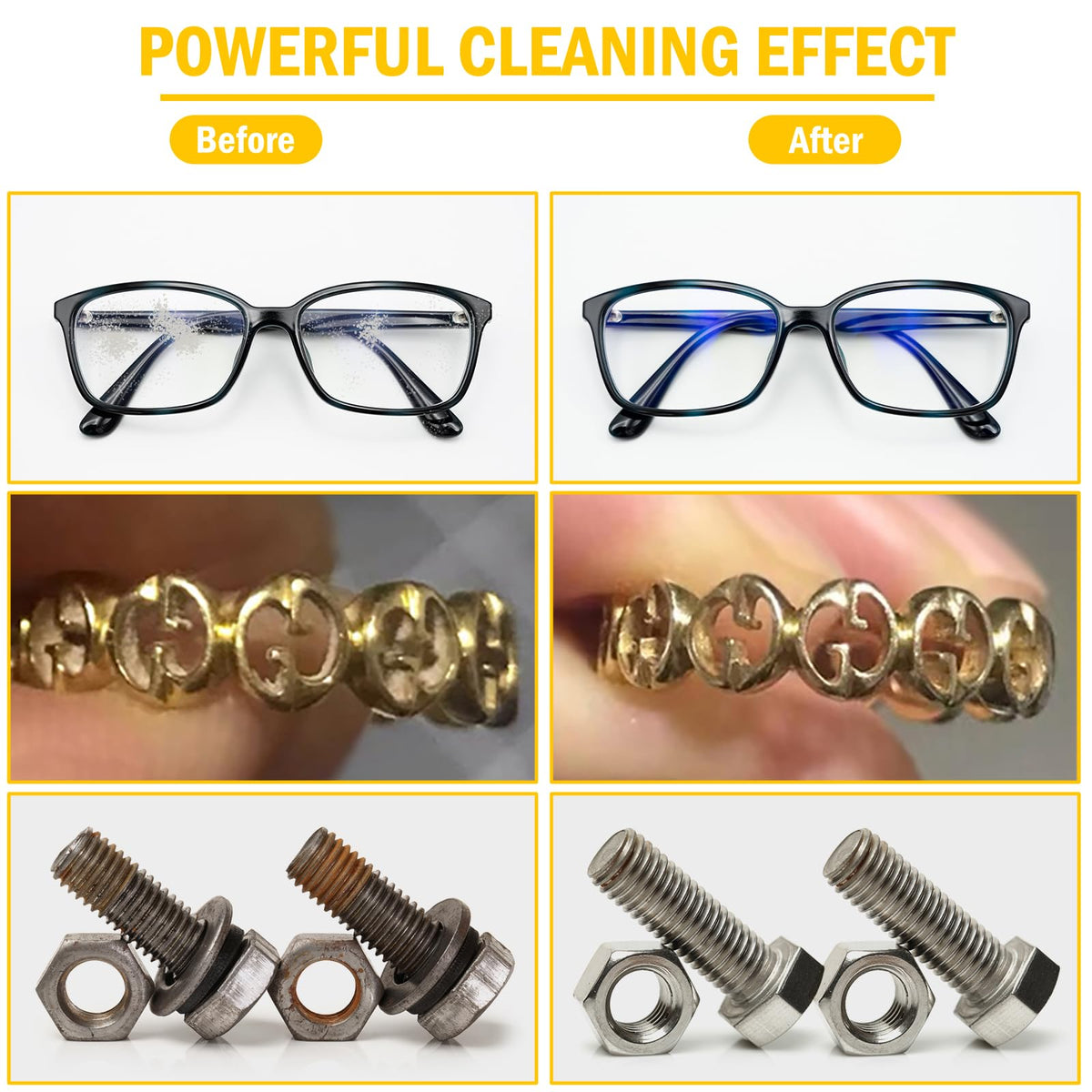 EIWEI 3L Ultrasonic Cleaner Professional Power-Adjustable Knob Jewelry Cleaning Machine with Heater Timer for Carburetor, Jewelry, Glasses, Dentures, Circuit Boards, Automotive Parts