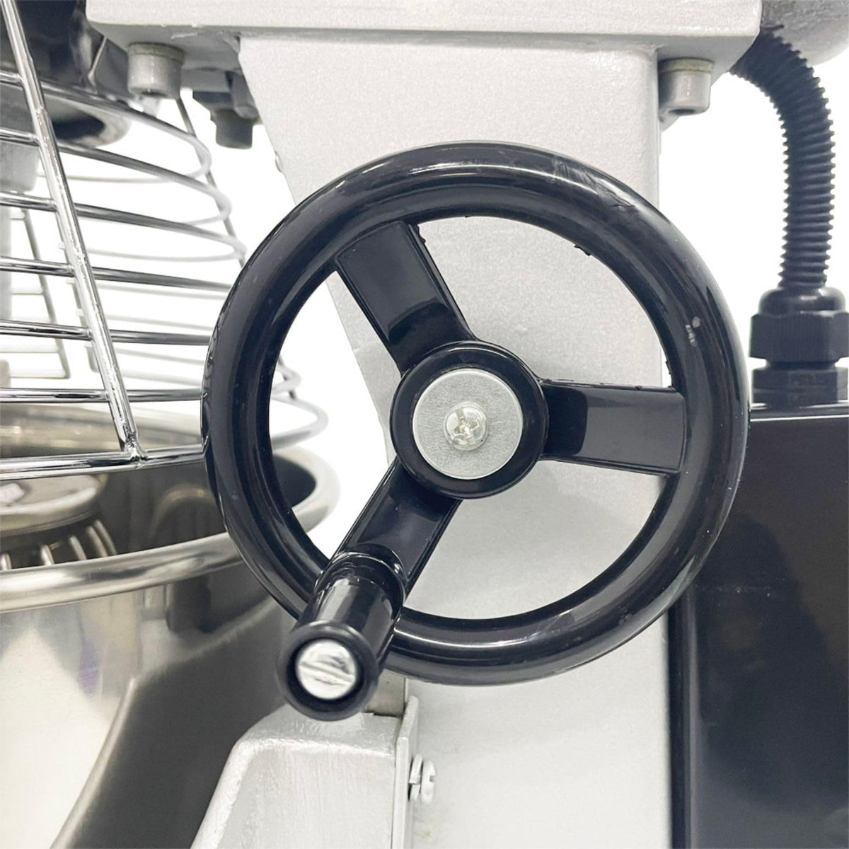 BEILOCKERY 15L Commercial Food Stand Mixer, 3-Speeds Adjustable 110V Dough Mixer, 450W Electric Dough Mixing Machine with 3 Mixing Tools