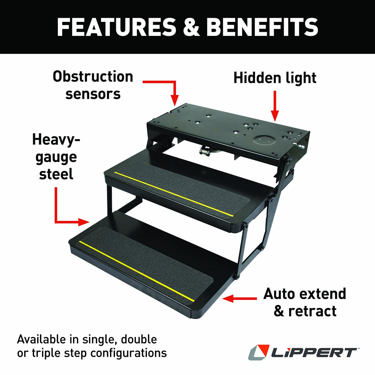 Kwikee 3722616 Electric Double Step 32" Series