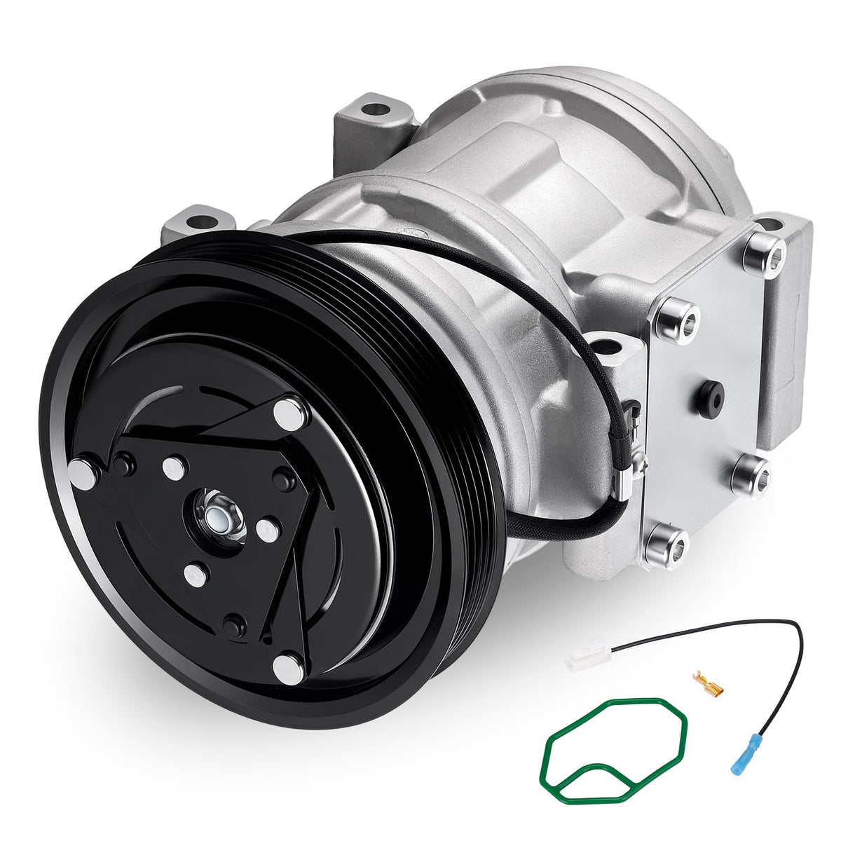 SYKRSS 78328 Air Conditioning A/C Compressor with Clutch Compatible with Acura Legend 1991-1995 3.2L, for RL 1996-2004 3.5L, for TL 1996-1998 2.5L 3.2L, Gas