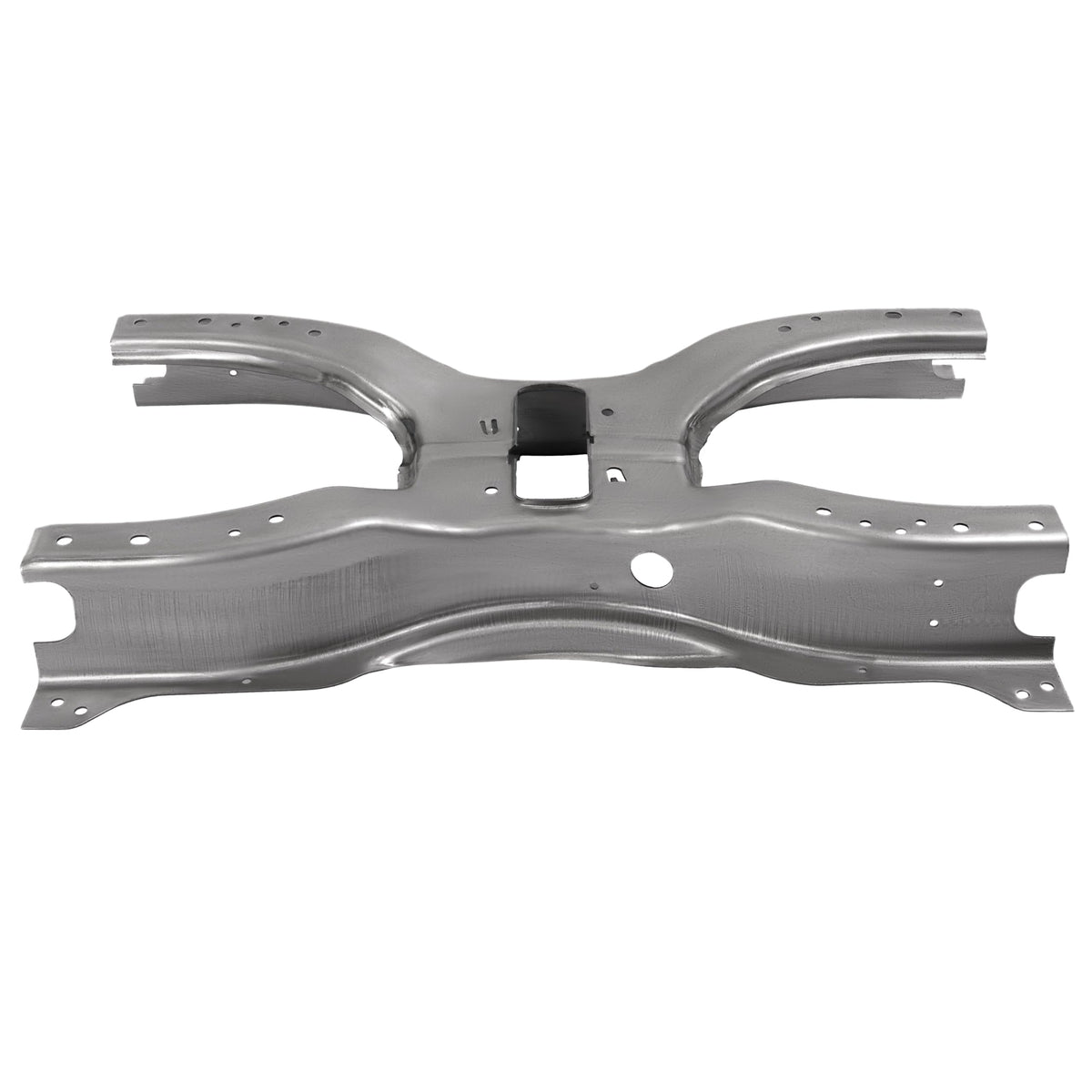ALMULOO Spare Tire Frame Crossmember Compatible with 1999-2004 Ford F-250 F-350 Steel Spare Tire Carrier Support, Raw Finish