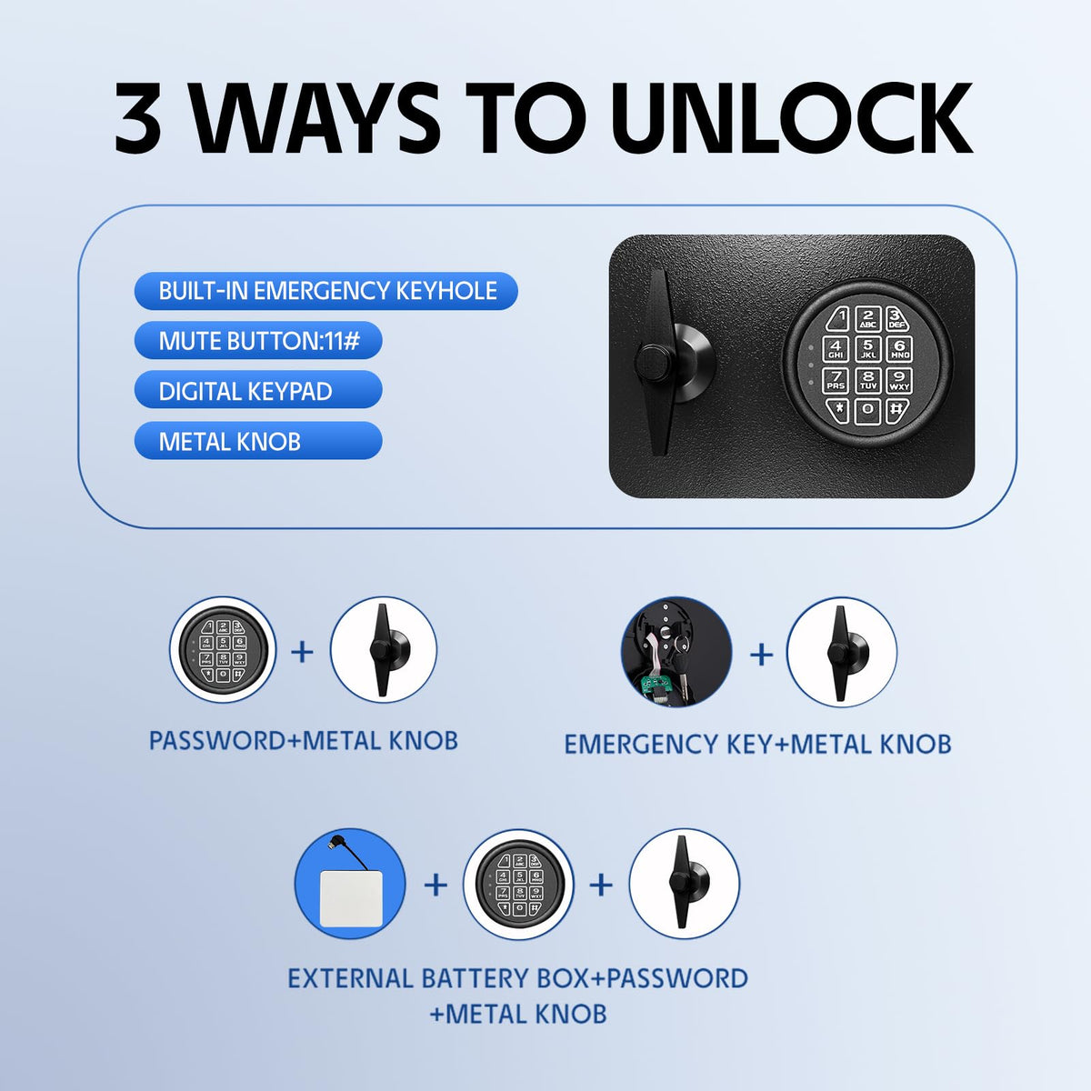 Drop Safe for Business Money Safes with Drop Slot 4.0 CUB Cash Depository Safes Box with Additional Locking Safe Anti-Fishing and Digital Combination for Home Office Hotel Restaurant Liquor Store