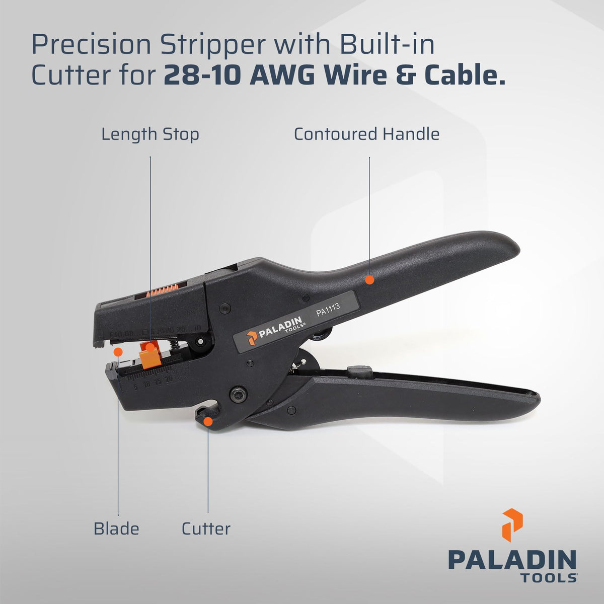 STRIPAX PRO 6 Automatic Wire Stripper Tool, Premium Wire Cutter 28-10 AWG, THHN/THHW Insulation, Professional Grade