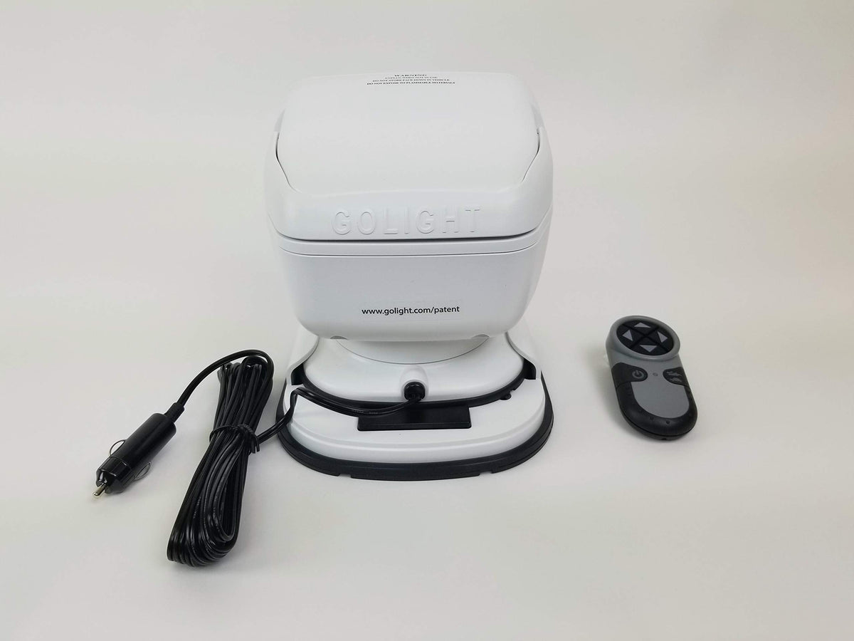 Golight | GT Series Model 7901GT Halogen Spotlight, Portable Mount, Wireless Hand-Held Remote, White