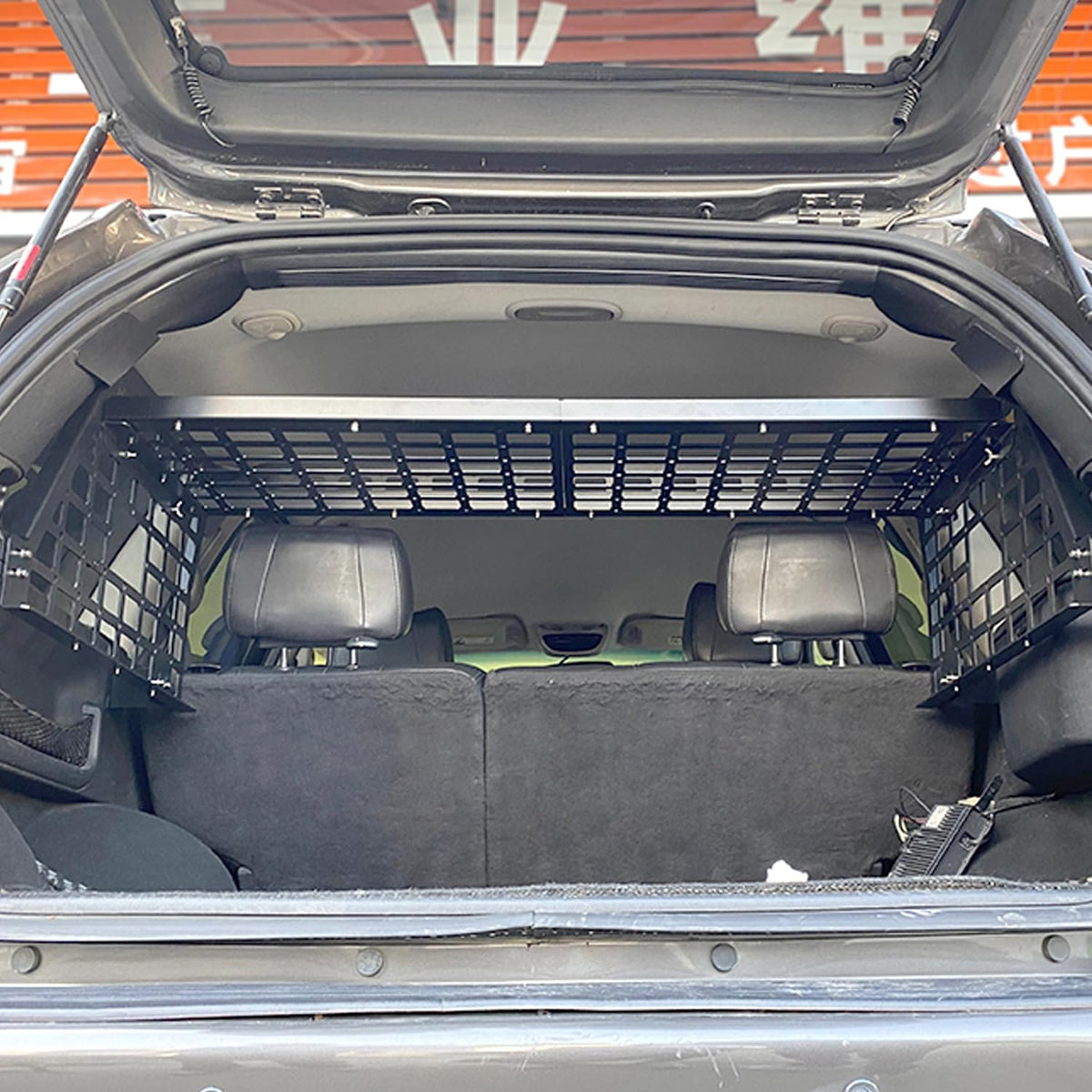 HIGH FLYING for Jeep Grand Cherokee (WJ) 1998-2004 Car Interior Modular Storage Molle Panel Luggage Storage Carrier Cargo Rack System Trunk Shelf (Side Panels+Trunk Shelf)