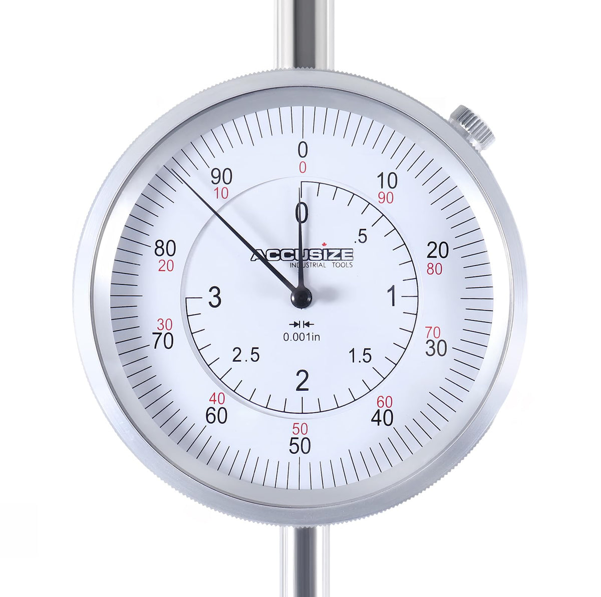 Accusize Industrial Tools 0-3'' by 0.001'' Dial Indicators, P900-S104