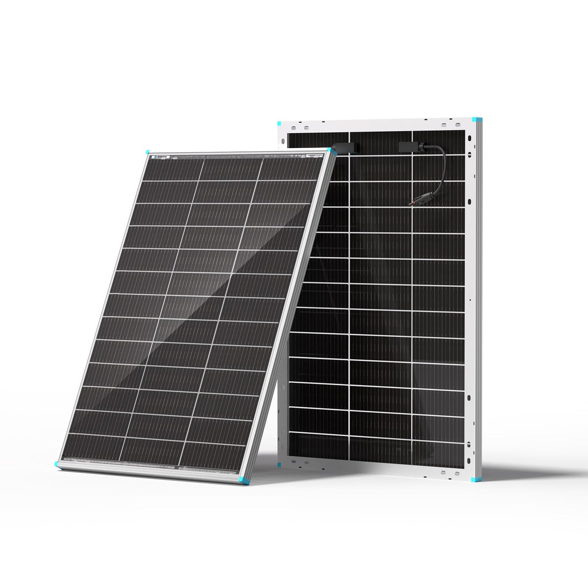 Renogy Bifacial Solar Panel 100W N-Type 16BB, 100 Watt Solar Panel with 25% High-Efficiency Solar Cell, Double-Side PV Module for RV Marine Rooftop Farm Battery and Other Off-Grid Applications