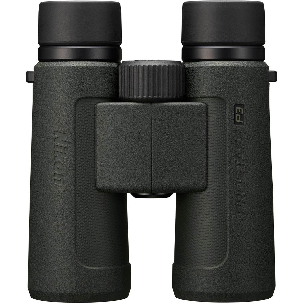 Nikon PROSTAFF P3 10x42 Binoculars 10x42 Compact Waterproof Outdoor Viewing Optics Bundle with LED Flashlight + Harness + Cleaning kit + Pro Sling Backpack + Floating Strap