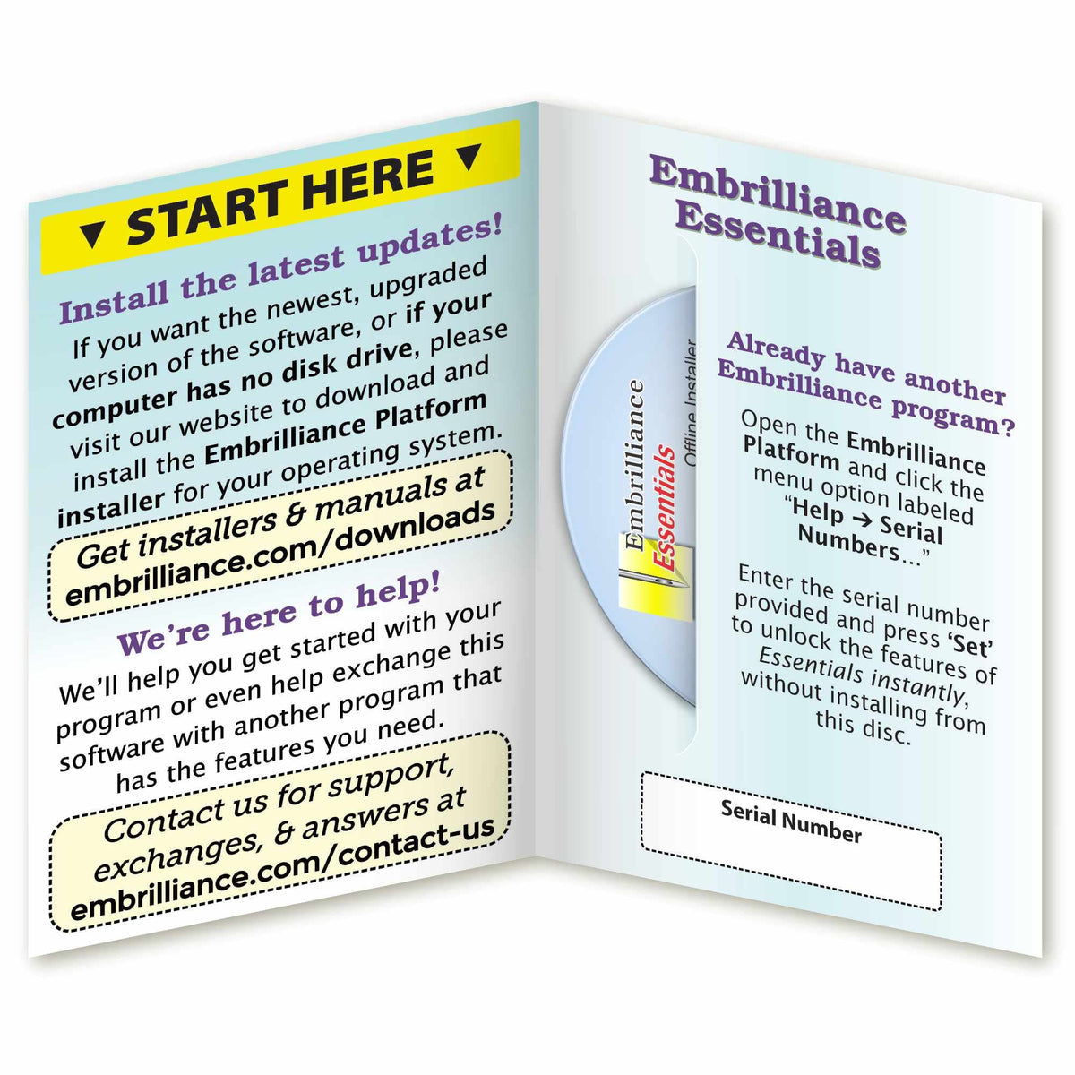 Embrilliance Essentials, Embroidery Software for Mac & PC