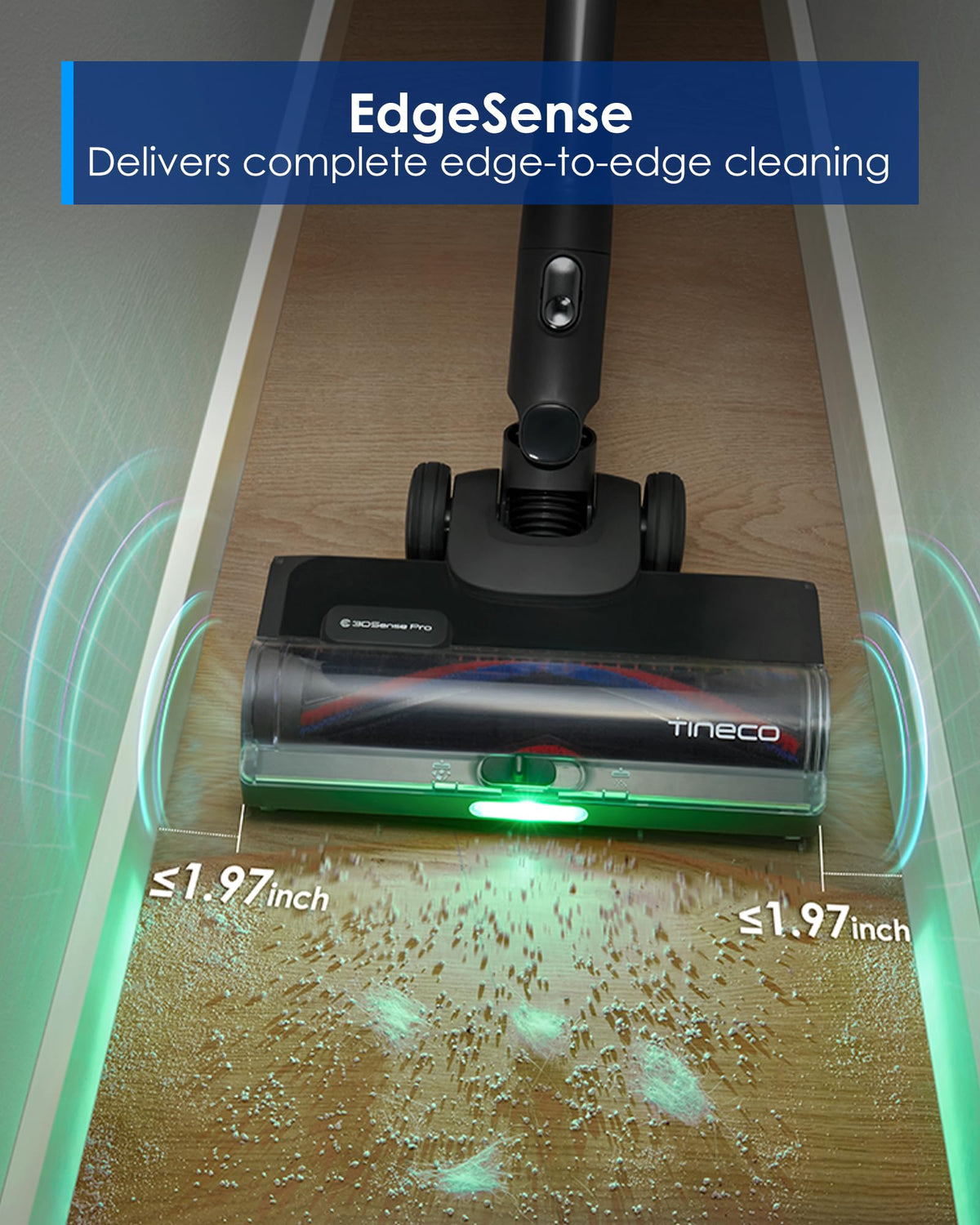Tineco Pure ONE S70 Cordless Vacuum Cleaner, 200AW Powerful Suction, Up to 95min Runtime, Zero Tangle Brush,180° Foldable Tube, Stick Vacuum Cleaner for Pet Hair, Carpet & Hard Floor (Gray)