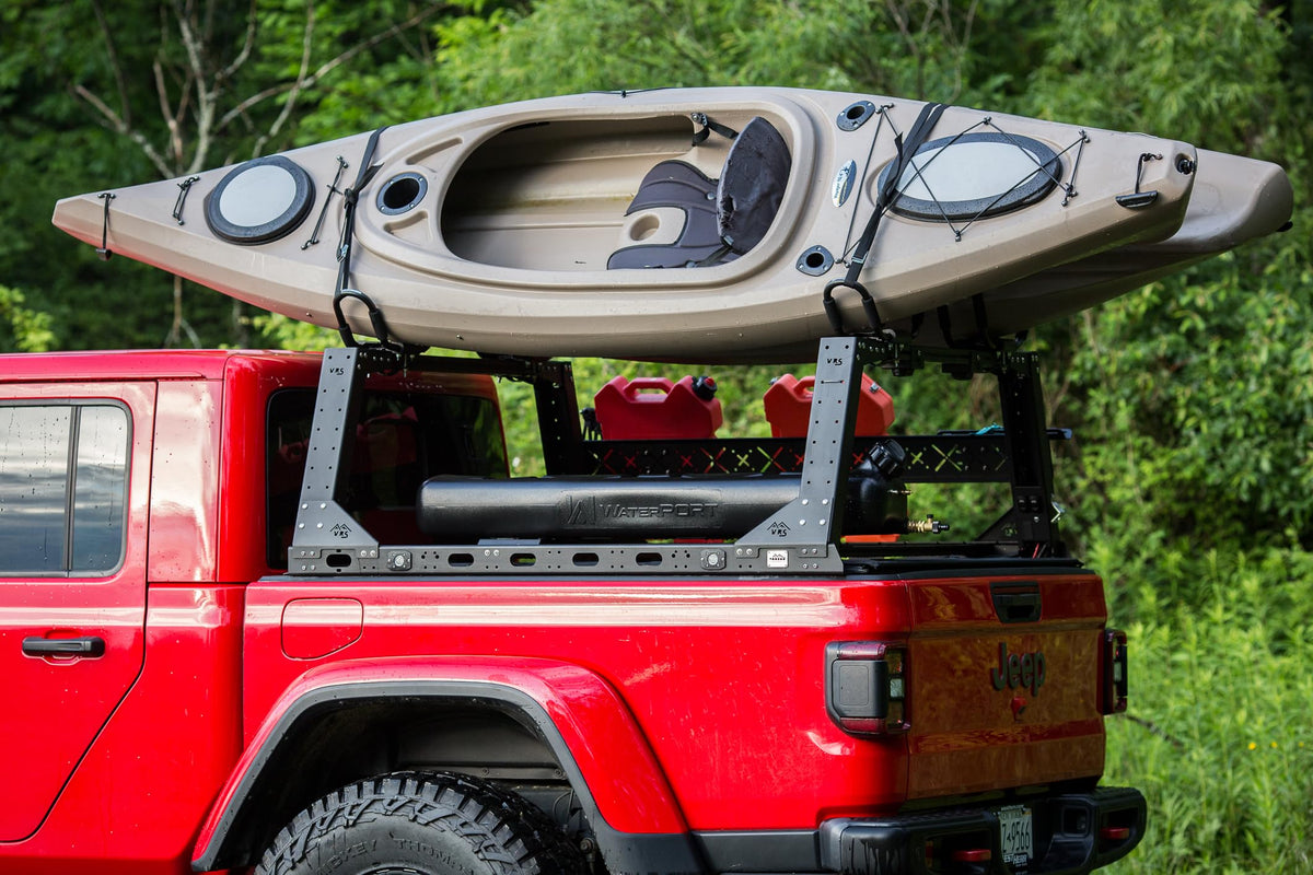 WaterPORT Weekender Portable 8-Gallon Water Tank with Camping Shower; Off Road Shower for Overlanding, Water Storage, Roof Rack Mount
