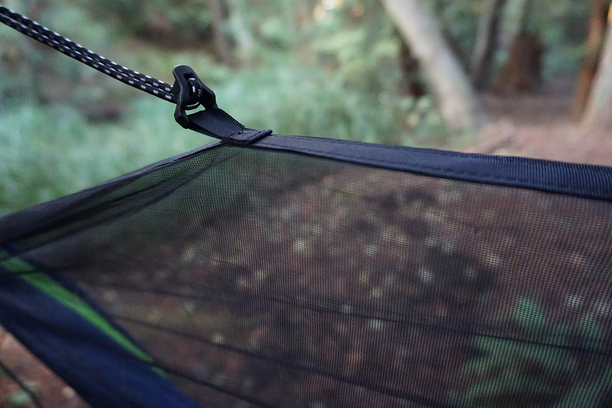 GRAND TRUNK Skeeter Beeter XT Hammock with Bug Net | 10’6” Parachute Nylon Camping Hammock, Carabiners & Hanging Kit | 400 lb Capacity | Olive & Khaki