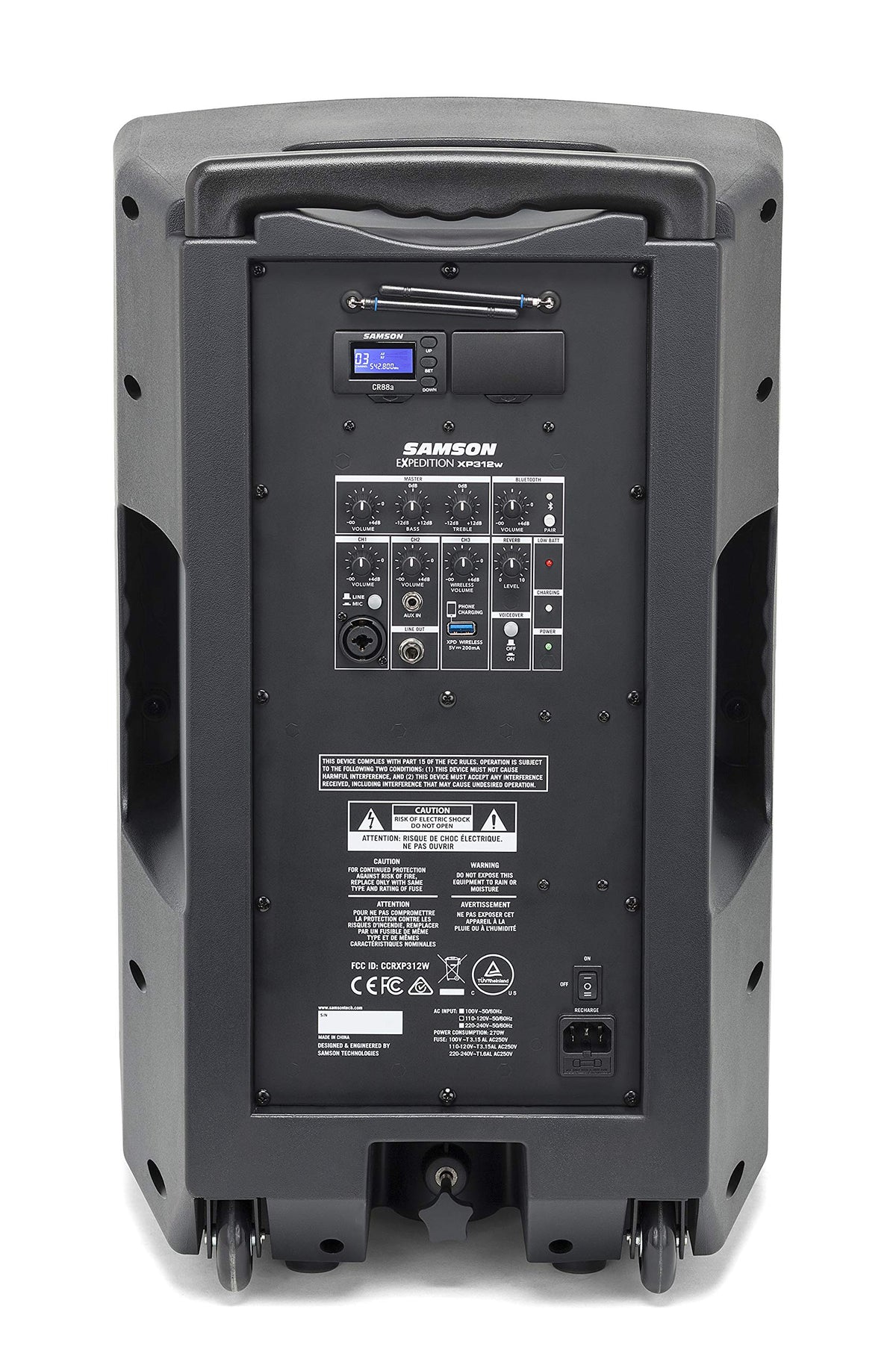 Samson Expedition XP312w Portable PA System (Channel K)