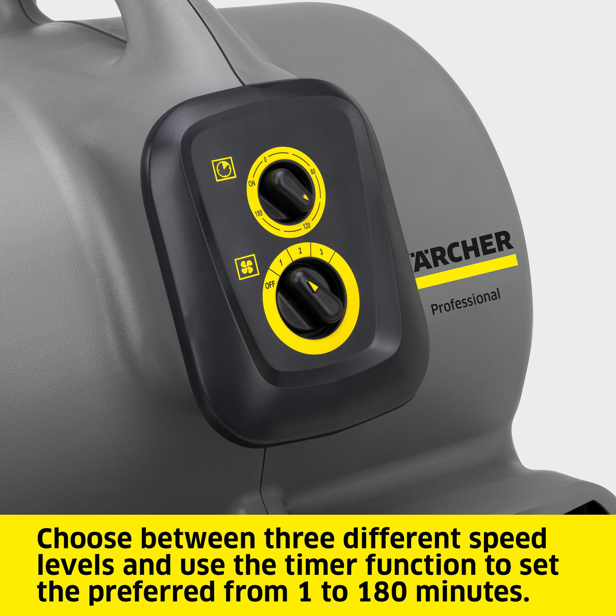 Kärcher Commercial Air Blower and Carpet Dryer 3000 CFM - AB 84 - Intergrated Power Cord Storage - 3 Speed Modes