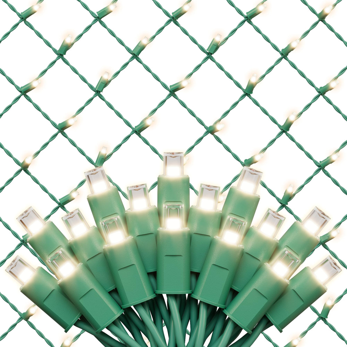 Christmas Net Lights(Warm White - Breathing, 6x4FT), 70 Count Mini LED Fairy String Lights, IP68 Waterproof for Outdoor Indoor Holiday Party Patios Wedding Valentines Day Halloween Xmas Decor, 5MM